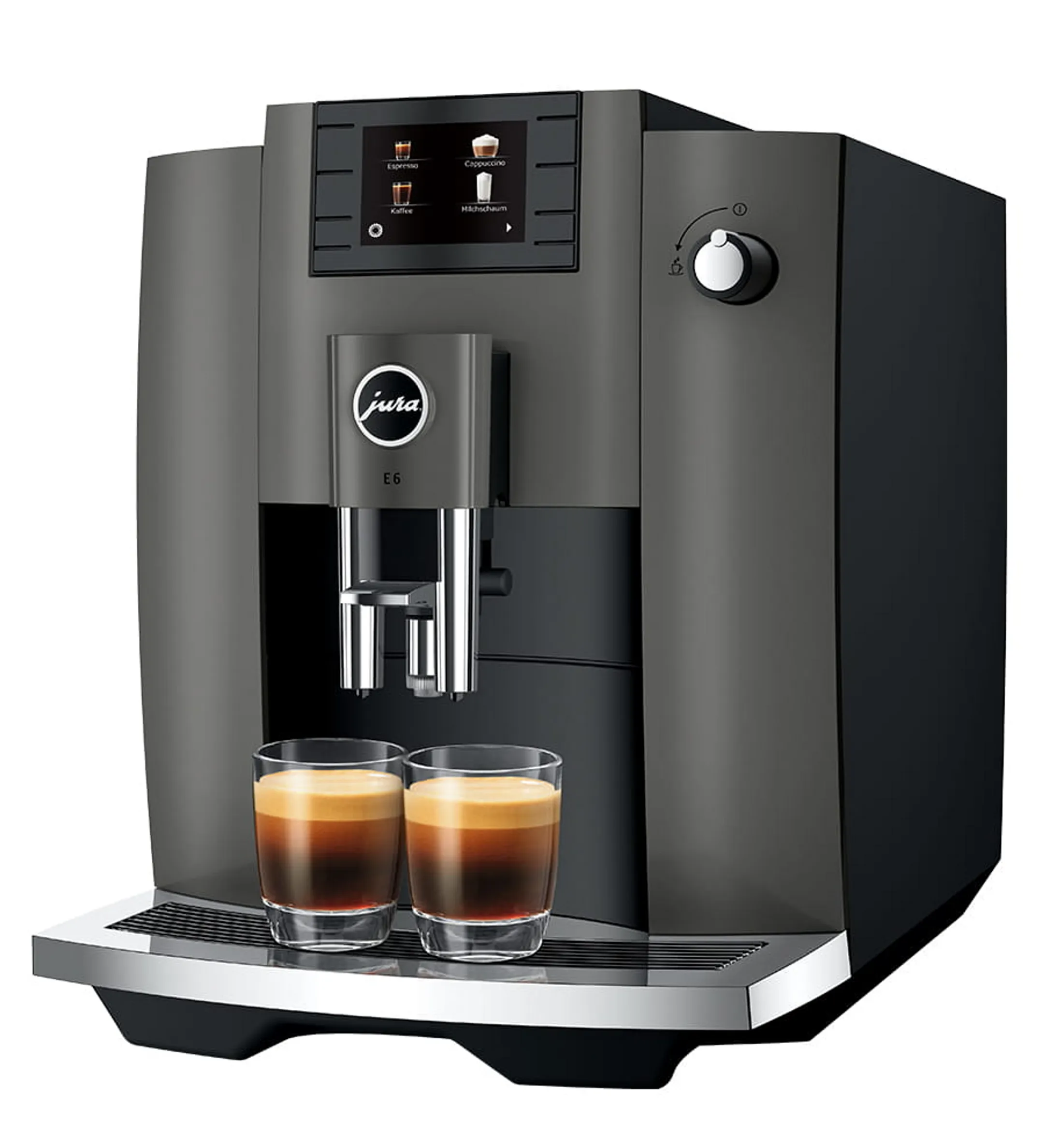 Machine à Expresso automatique E6 Dark Inox