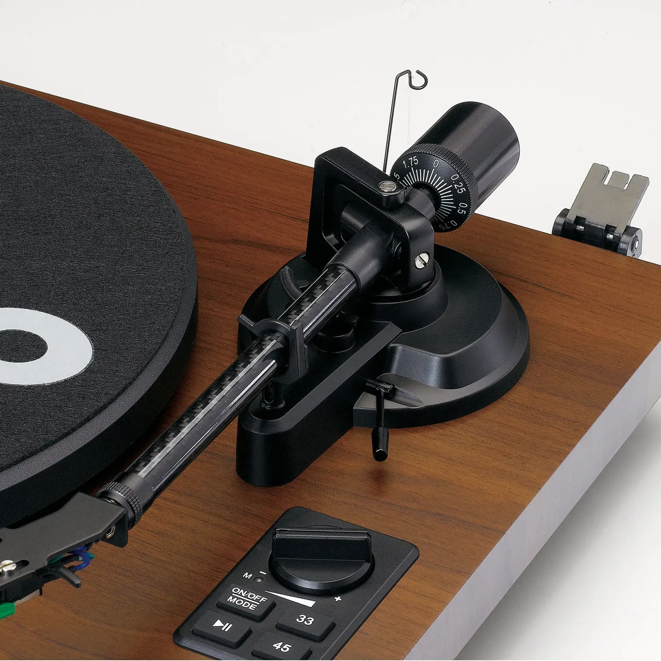 Lenco Platine vinyle avec amplificateur intégré et 2 enceintes LS-600WA - Bois image