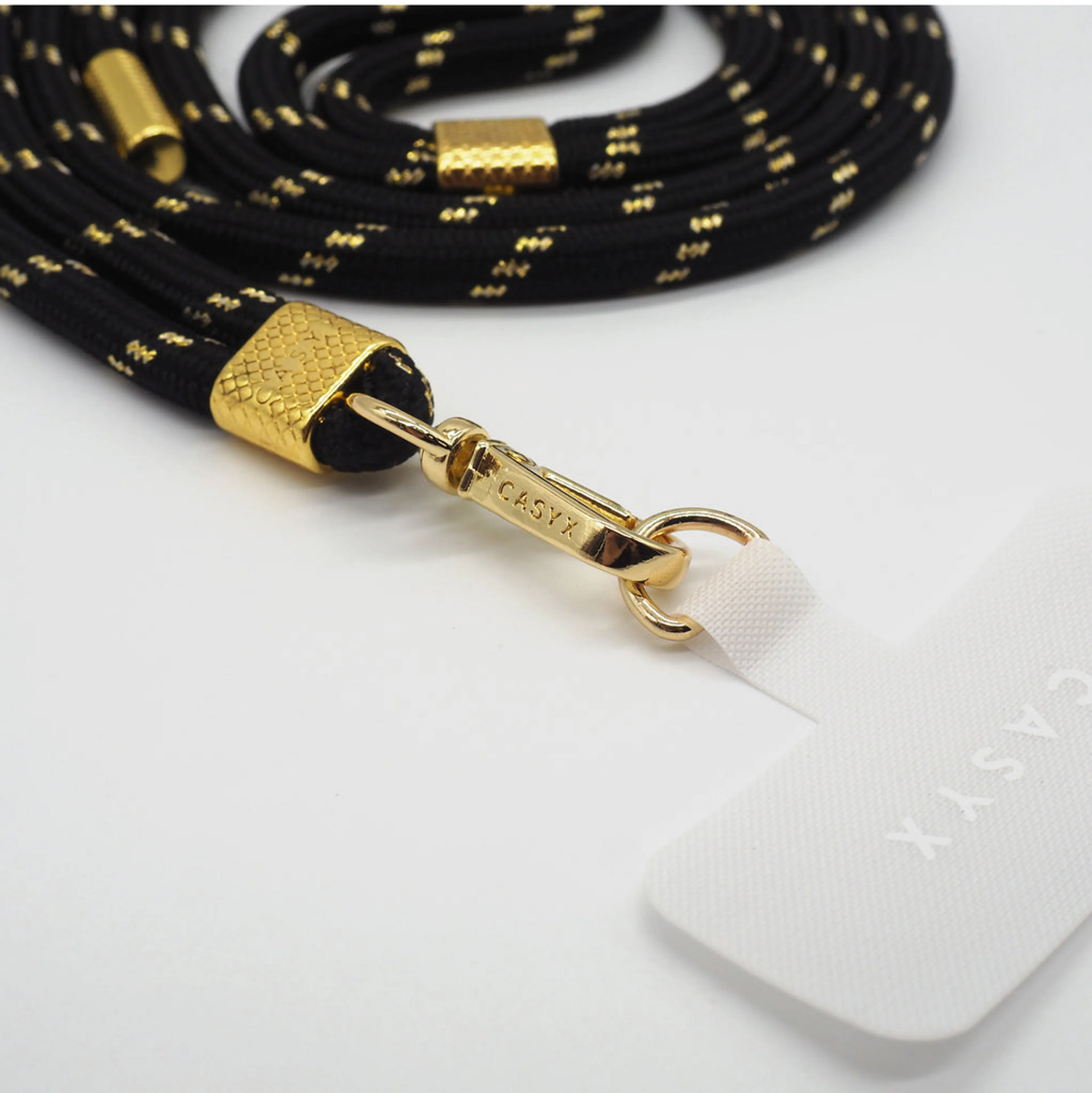 CASYX Cordon pour Smartphone - Noir Précieux image