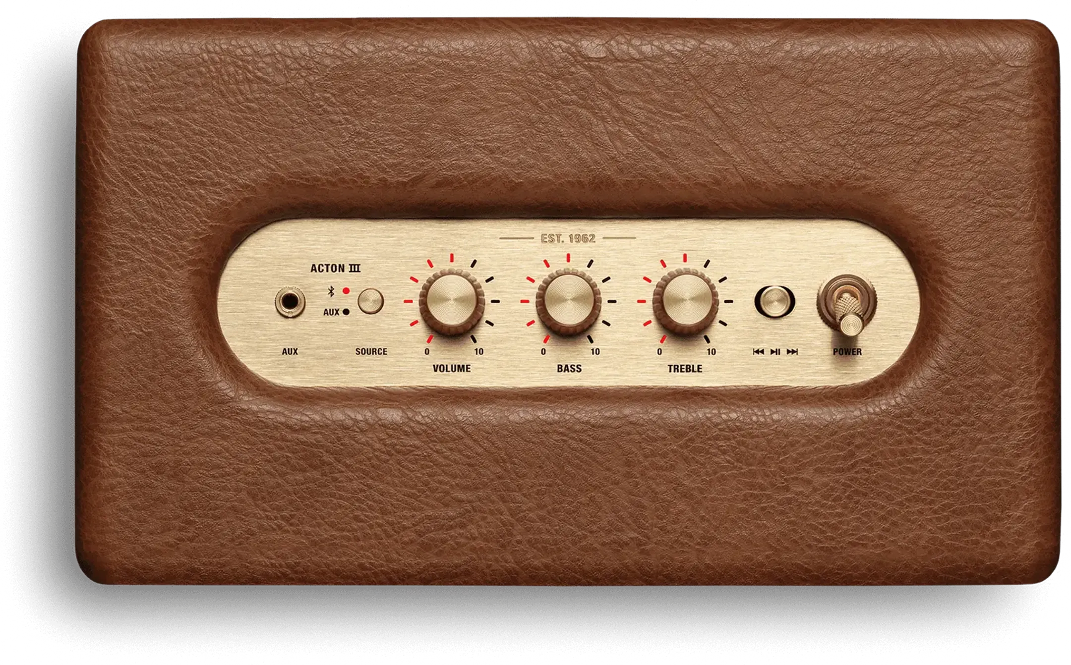 Marshall Acton III Bluetooth-Lautsprecher - Braun image