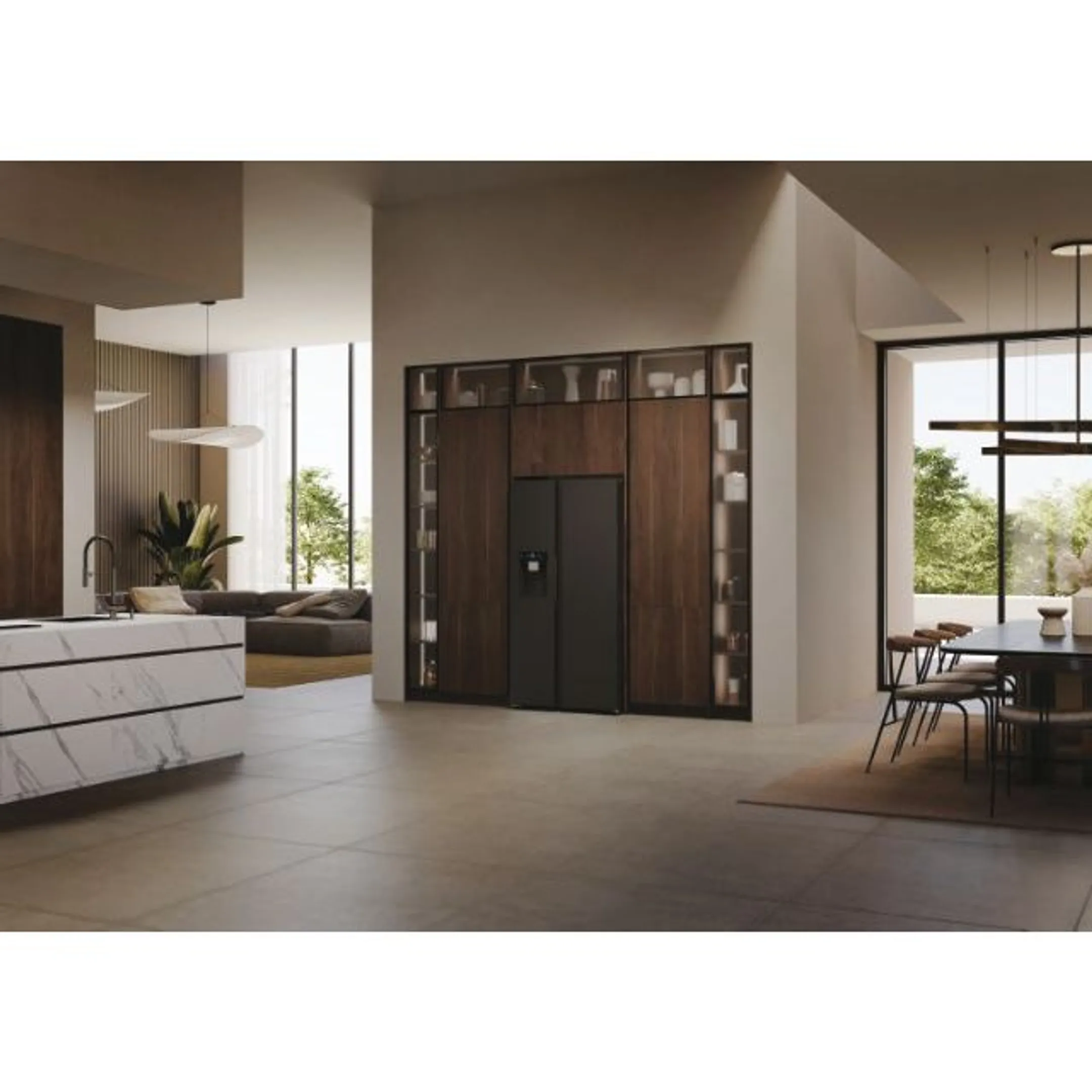 Haier Side by Side Fridge Serie 5 HSW79F18DIPT  image