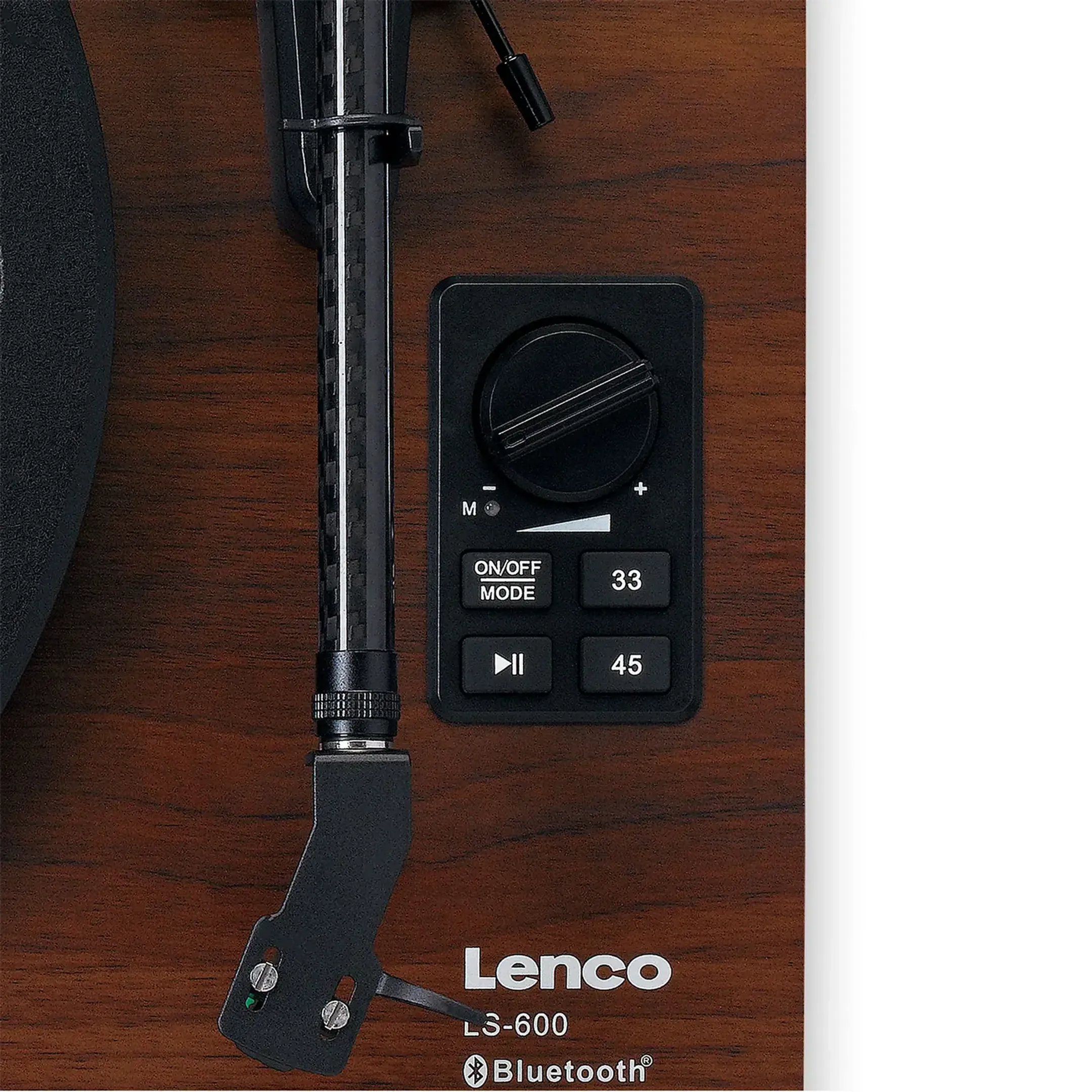 Lenco Platine vinyle avec amplificateur intégré et 2 enceintes LS-600WA - Bois image