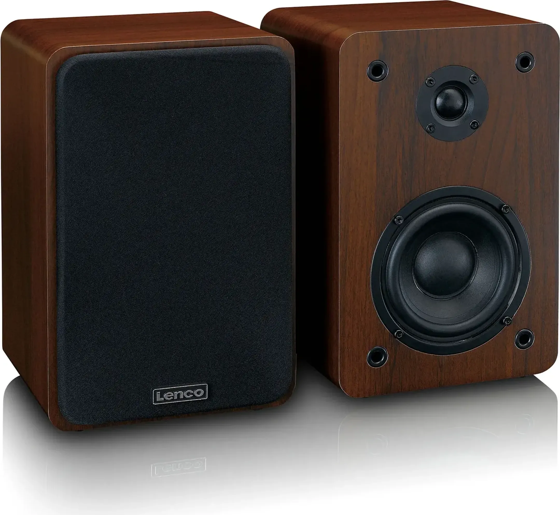 Lenco Platine vinyle avec amplificateur intégré et 2 enceintes LS-600WA - Bois image