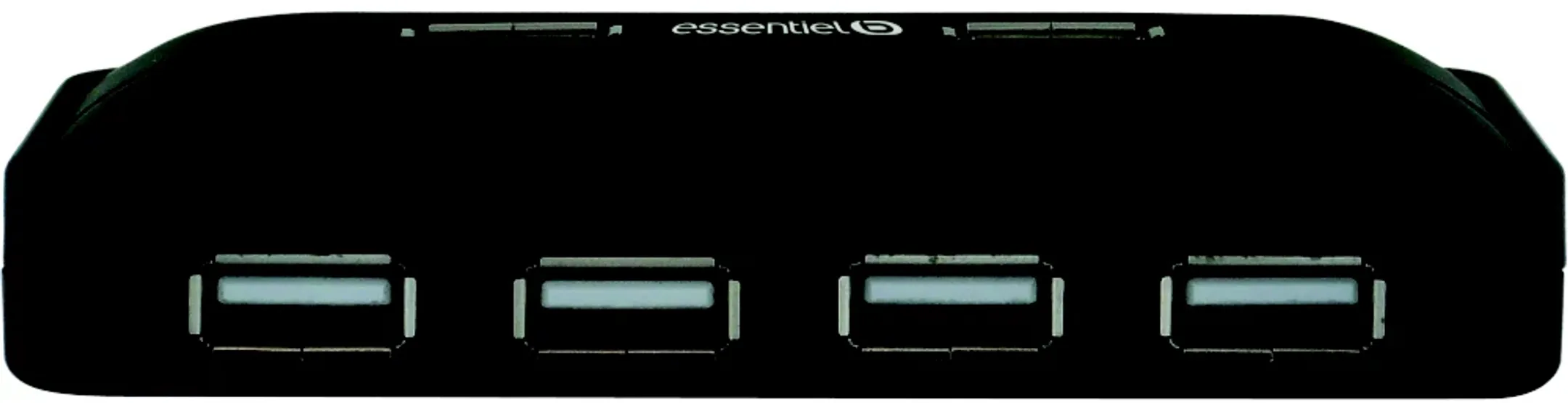 ESSENTIEL-B Panther USB-A 2.0 Hub - 7 Anschlüsse - Schwarz image