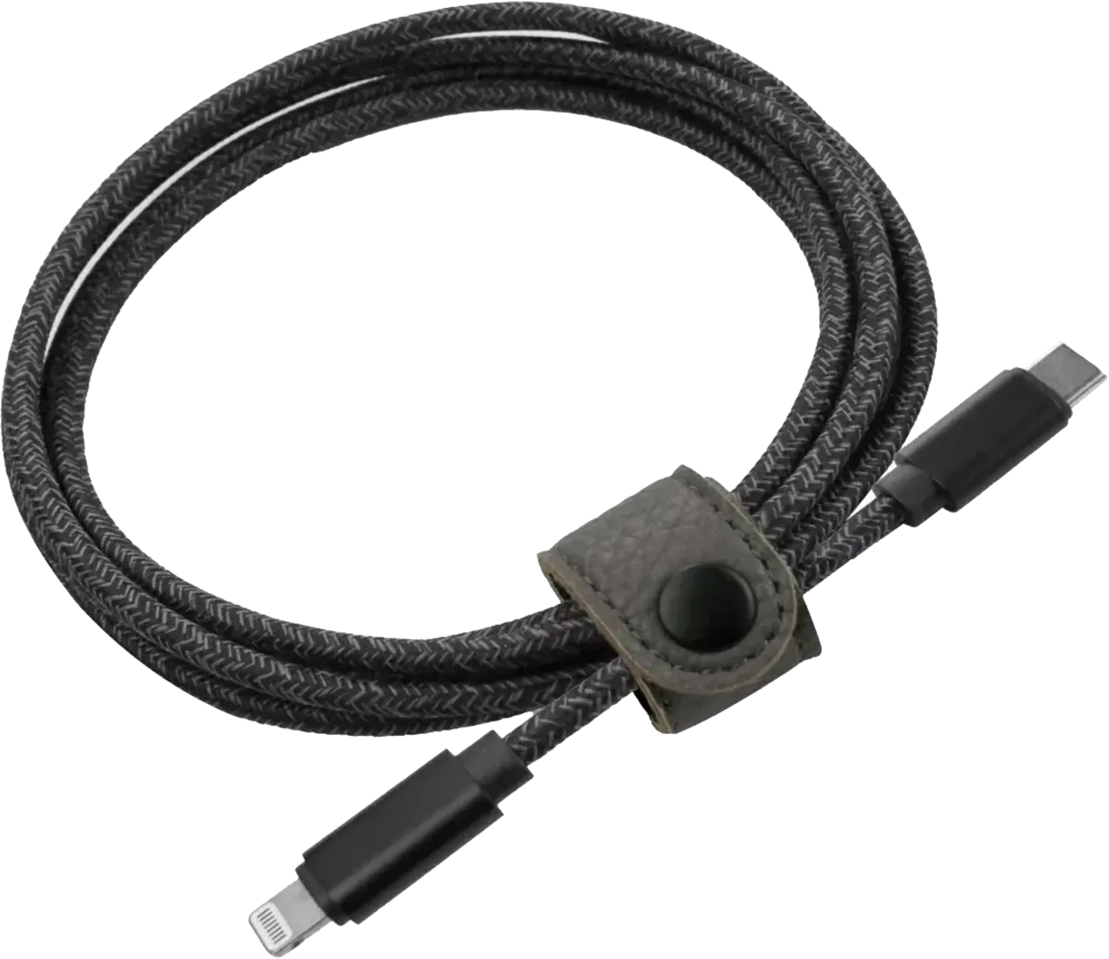 Adeqwat Apple Certified Lightning to USB-C cable - 3 m - Black image