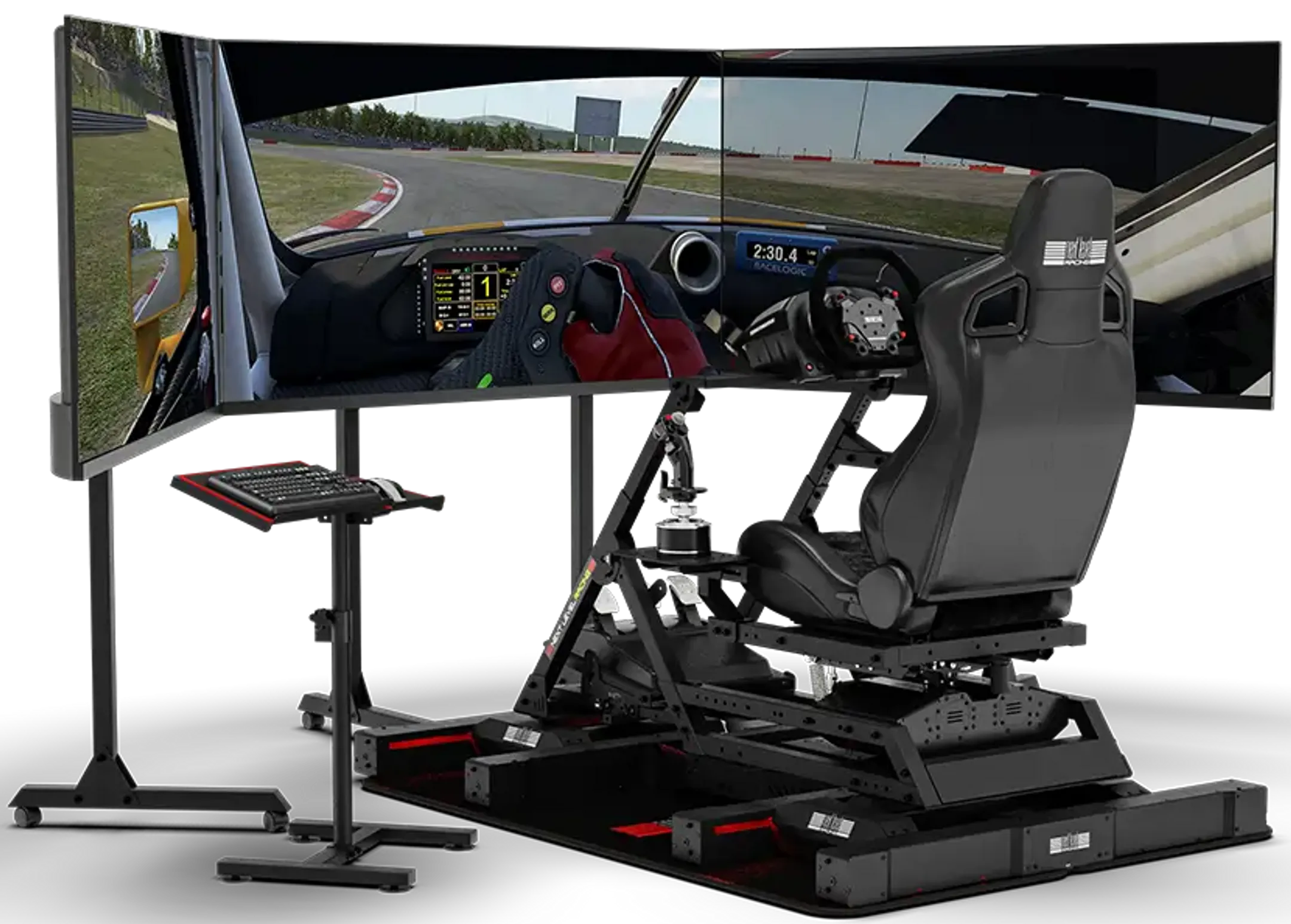 Next Level Racing Racing Stand Wheel Stand 2.0 - Black image