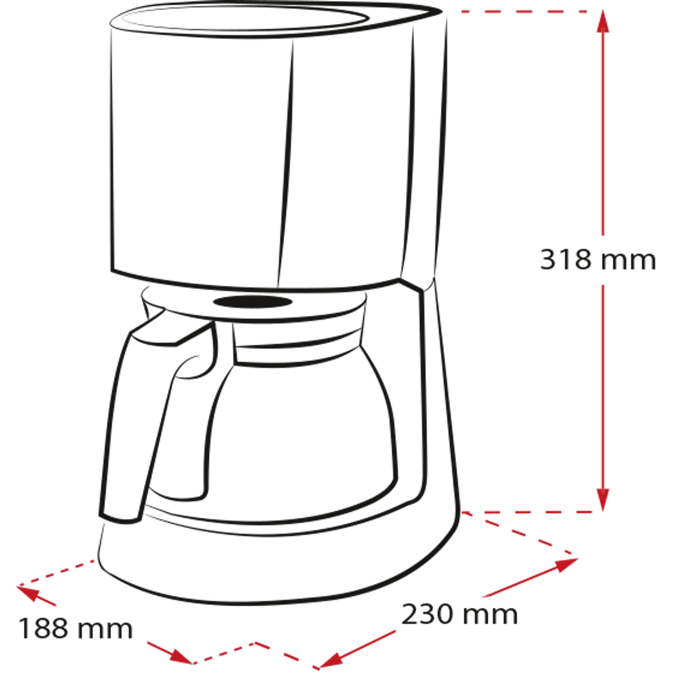 Melitta Coffee machine Enjoy II White image
