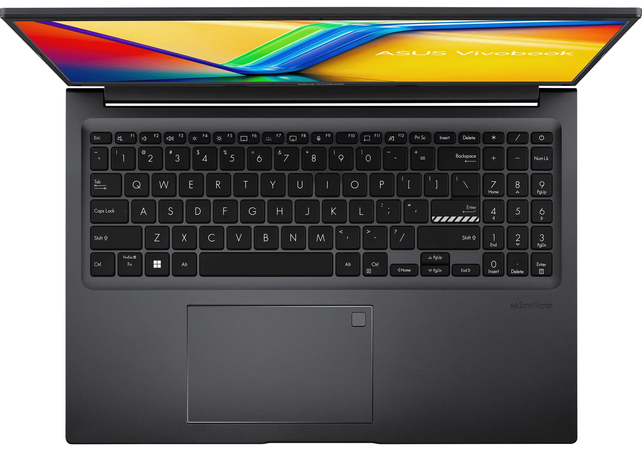 ASUS Laptop Vivobook 16" - AZERTY - Schwarz - X1605VA-MB183W image