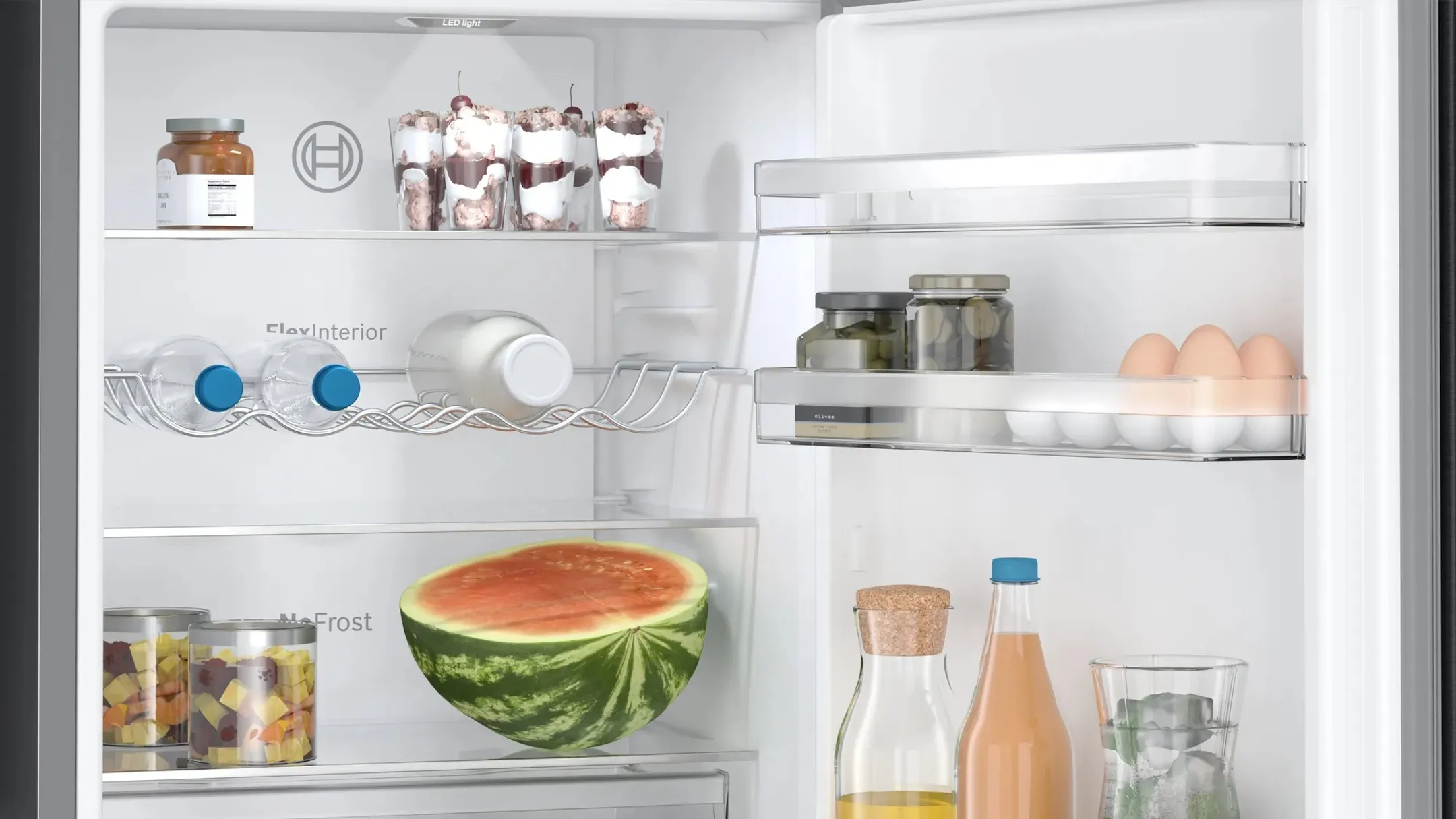 Bosch Kühl-/Gefrierkombi KGN36VXCT image