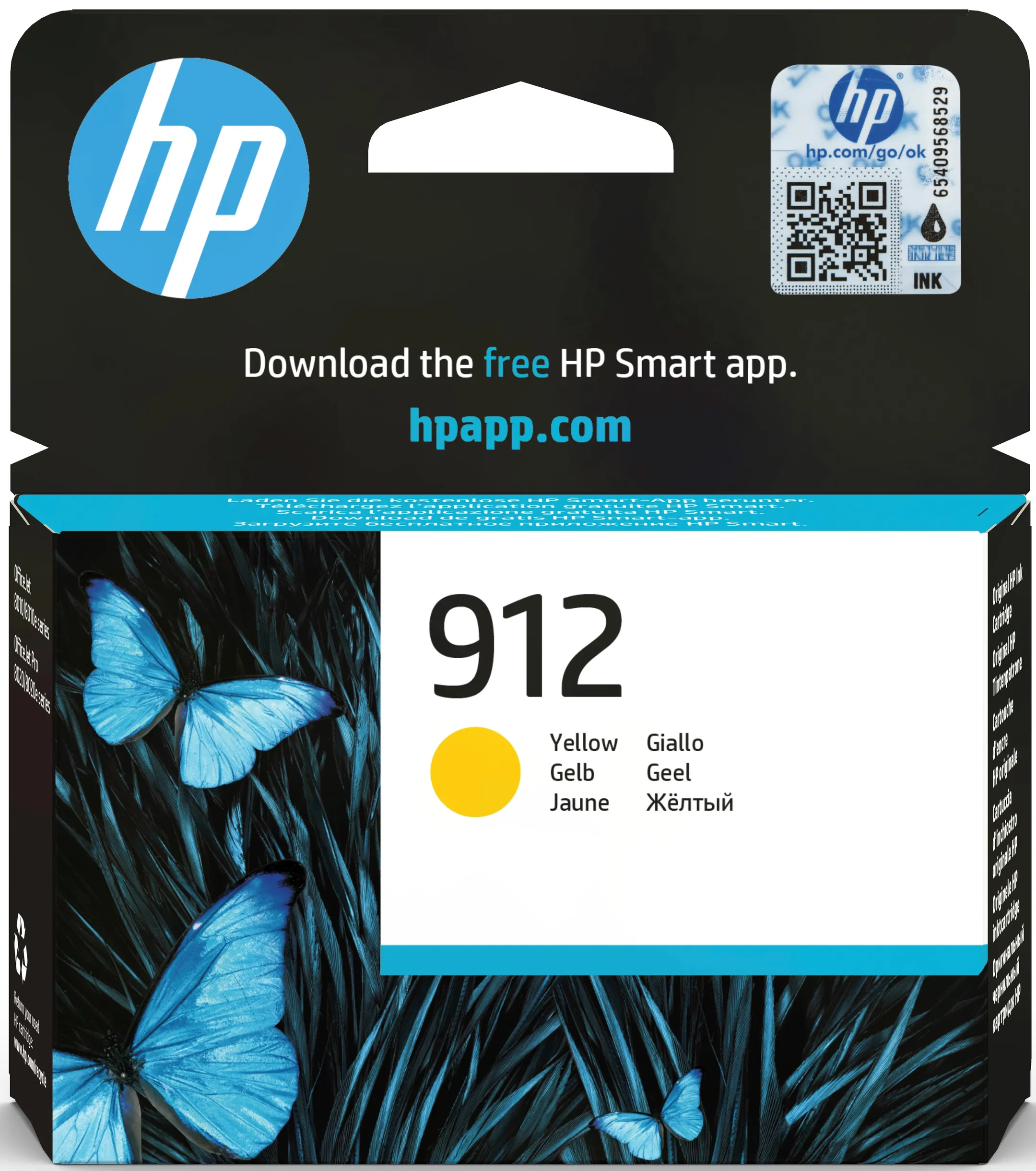 HP Cartouche d'encre - 912 - Jaune image