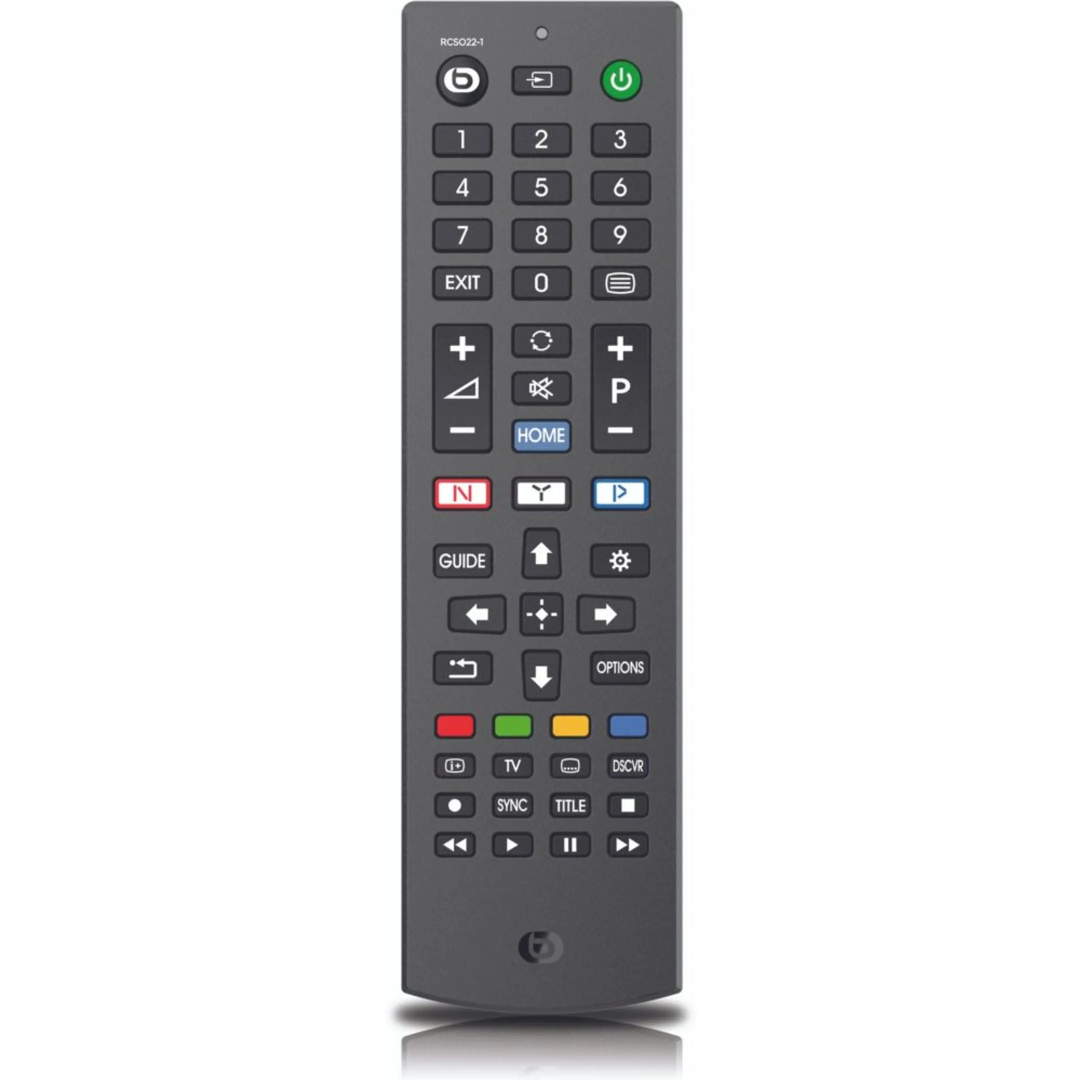 Replacement remote control for Sony TV