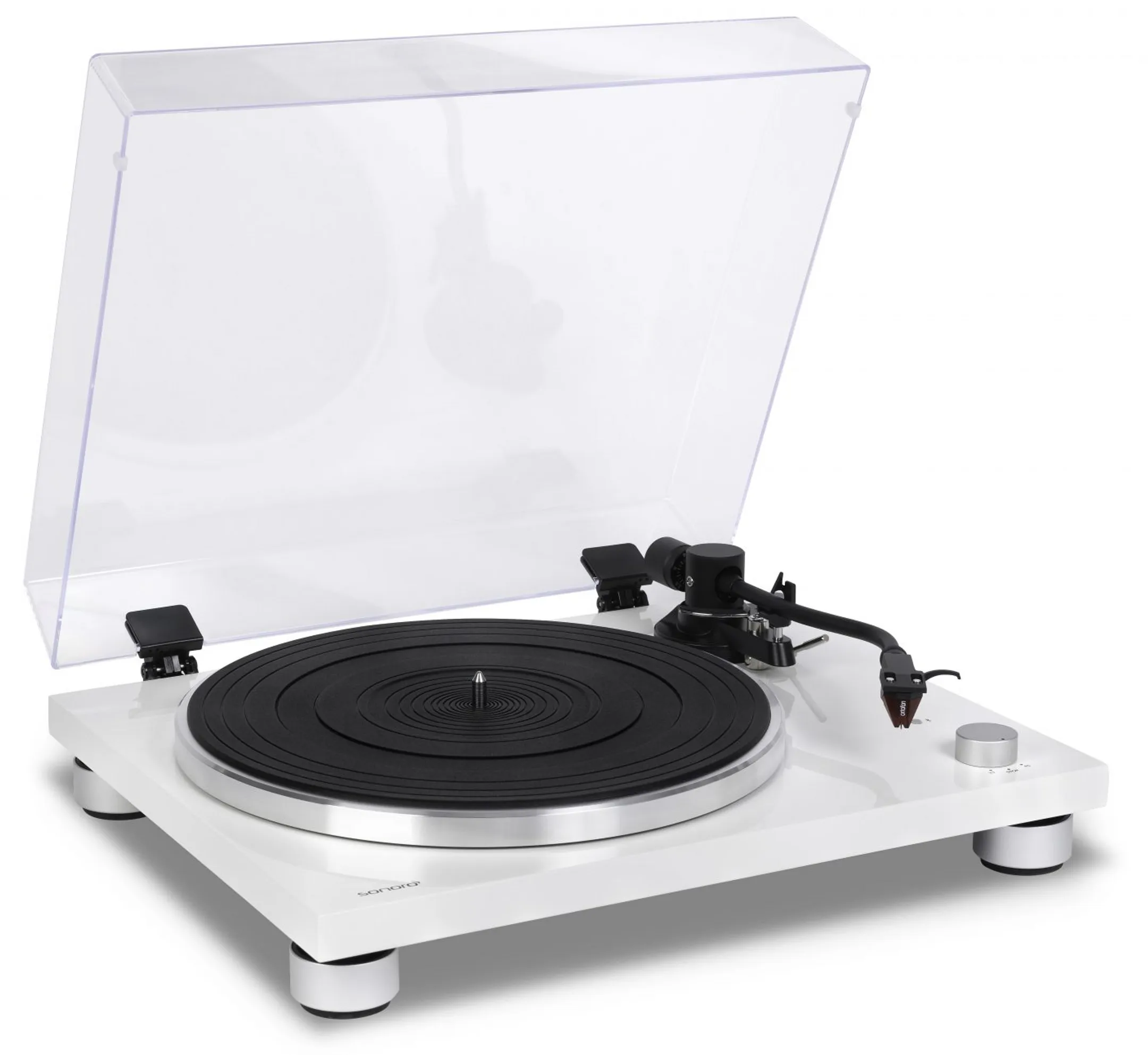 SONORO Tourne-disque Bluetooth Platinum - Blanc image