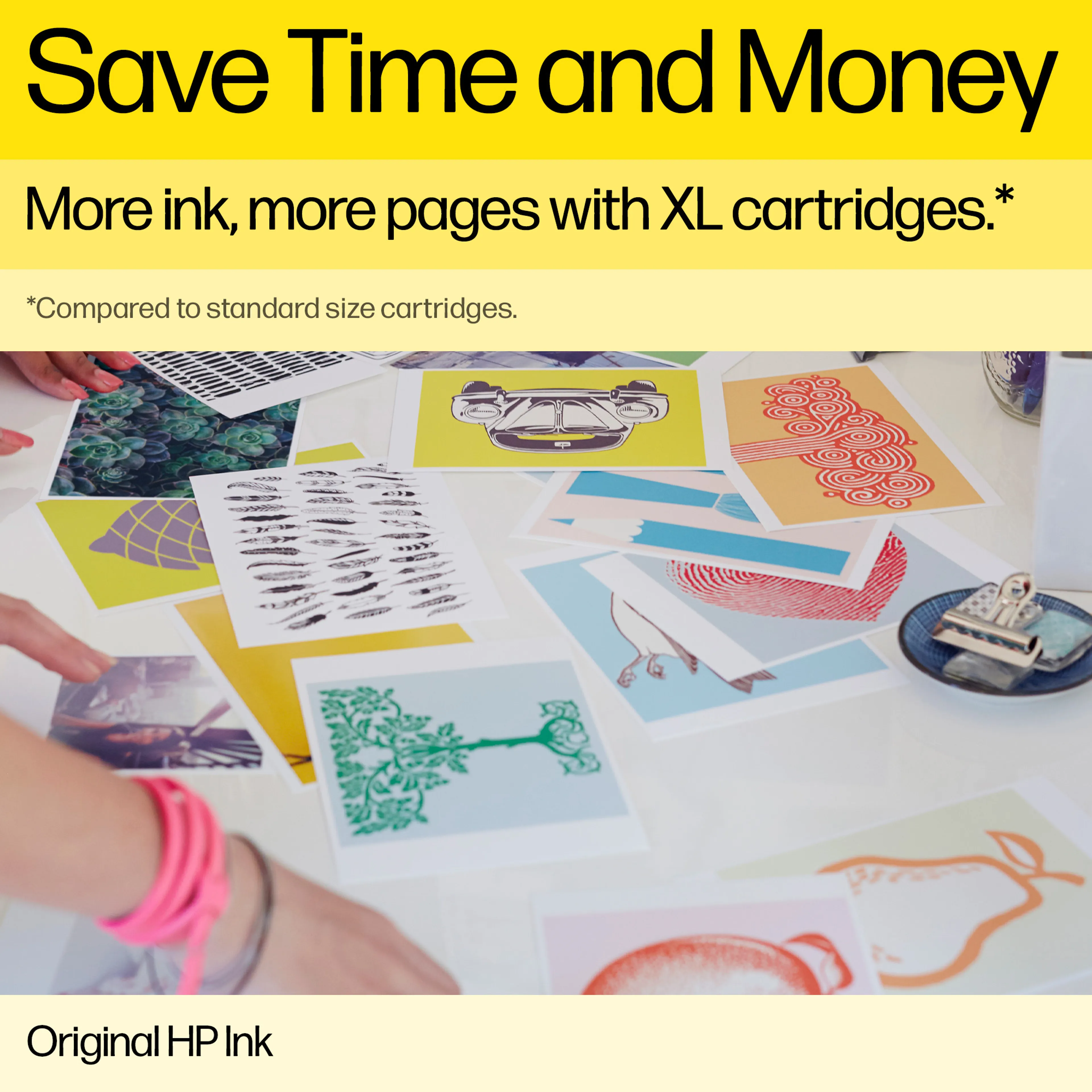 HP Ink cartridge - 935XL - Yellow image