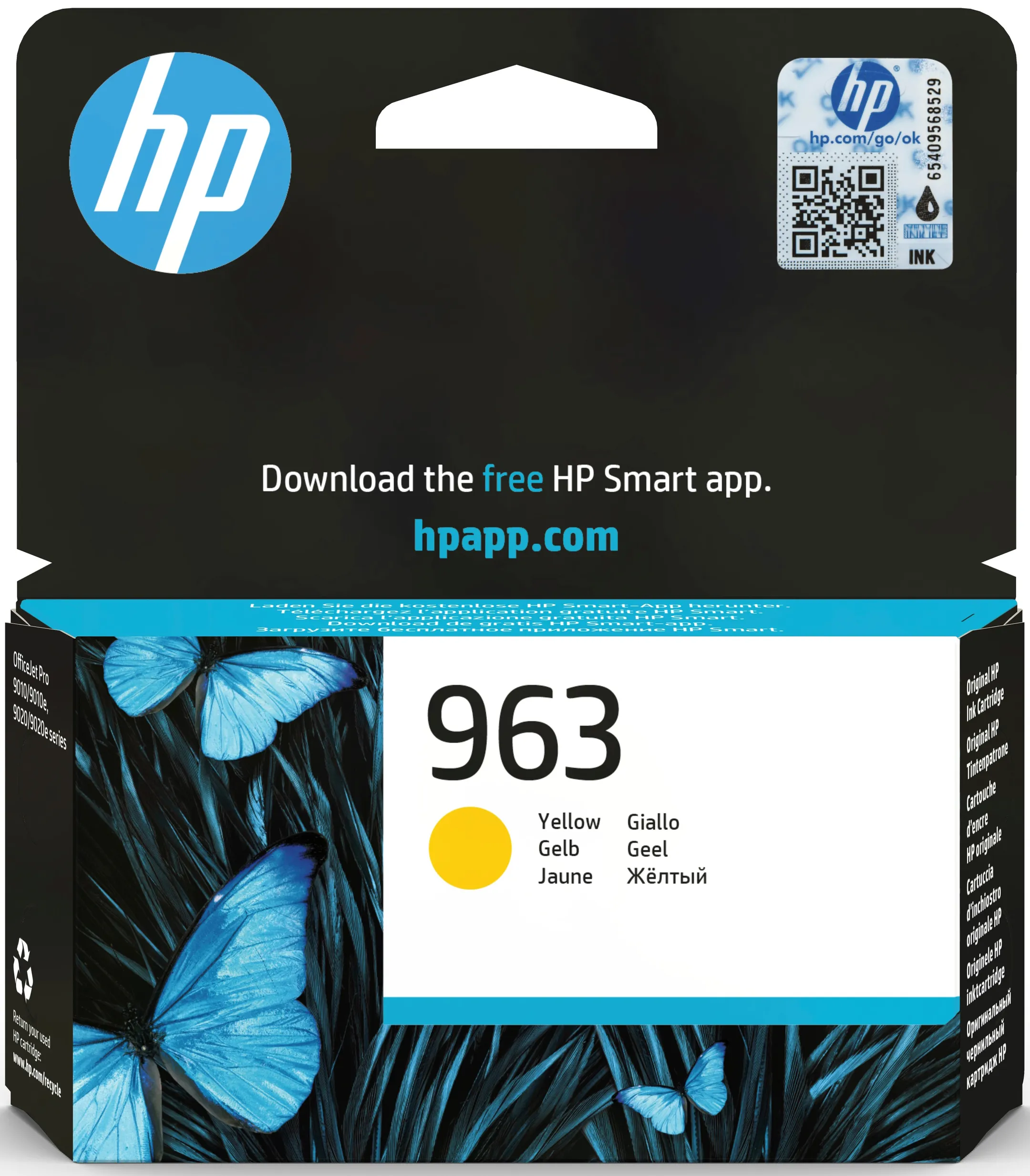 Cartouche d'encre - 963 - Jaune