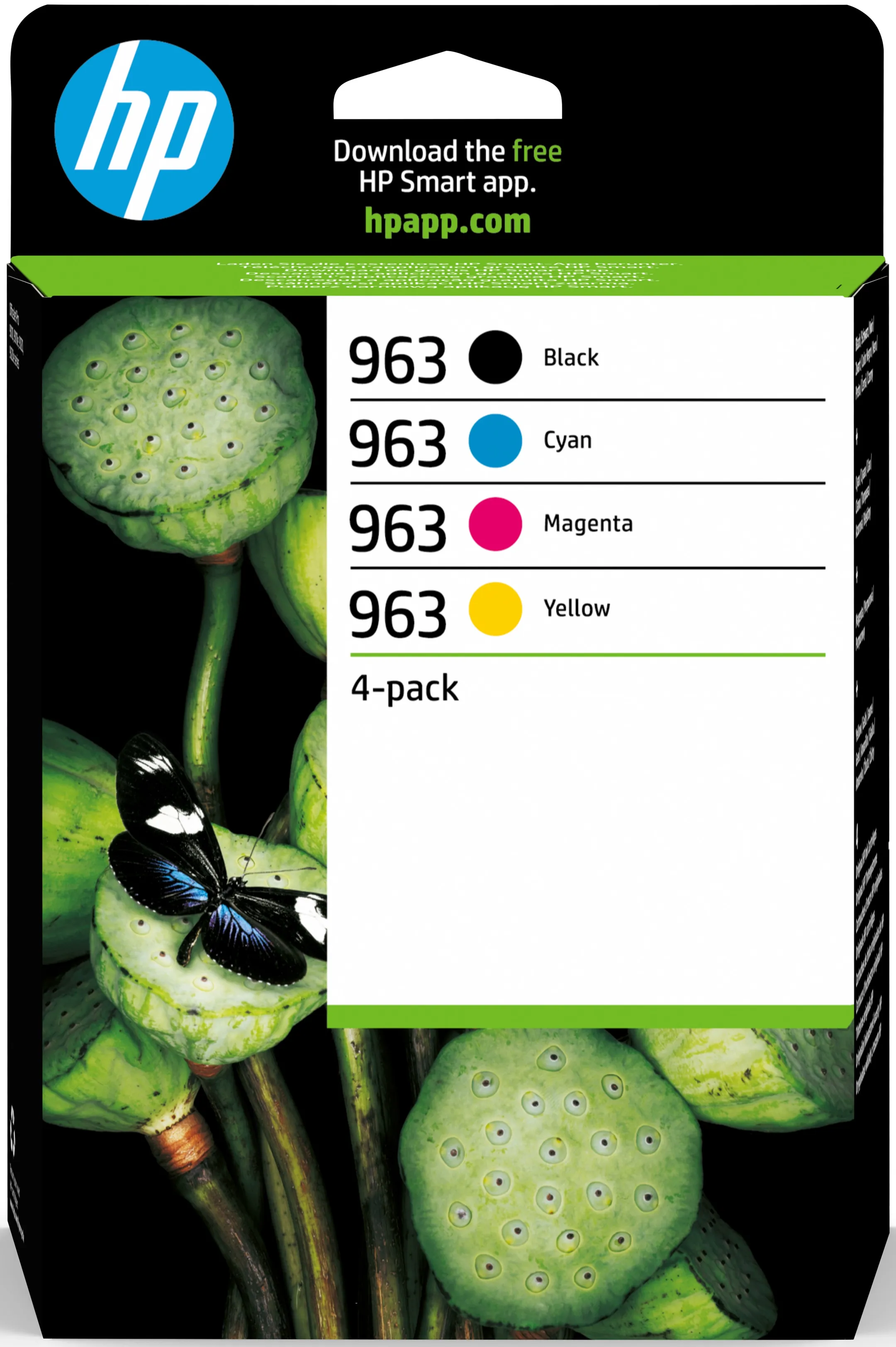 Cartouche d'encre - 963 - Noir + 3 Couleurs