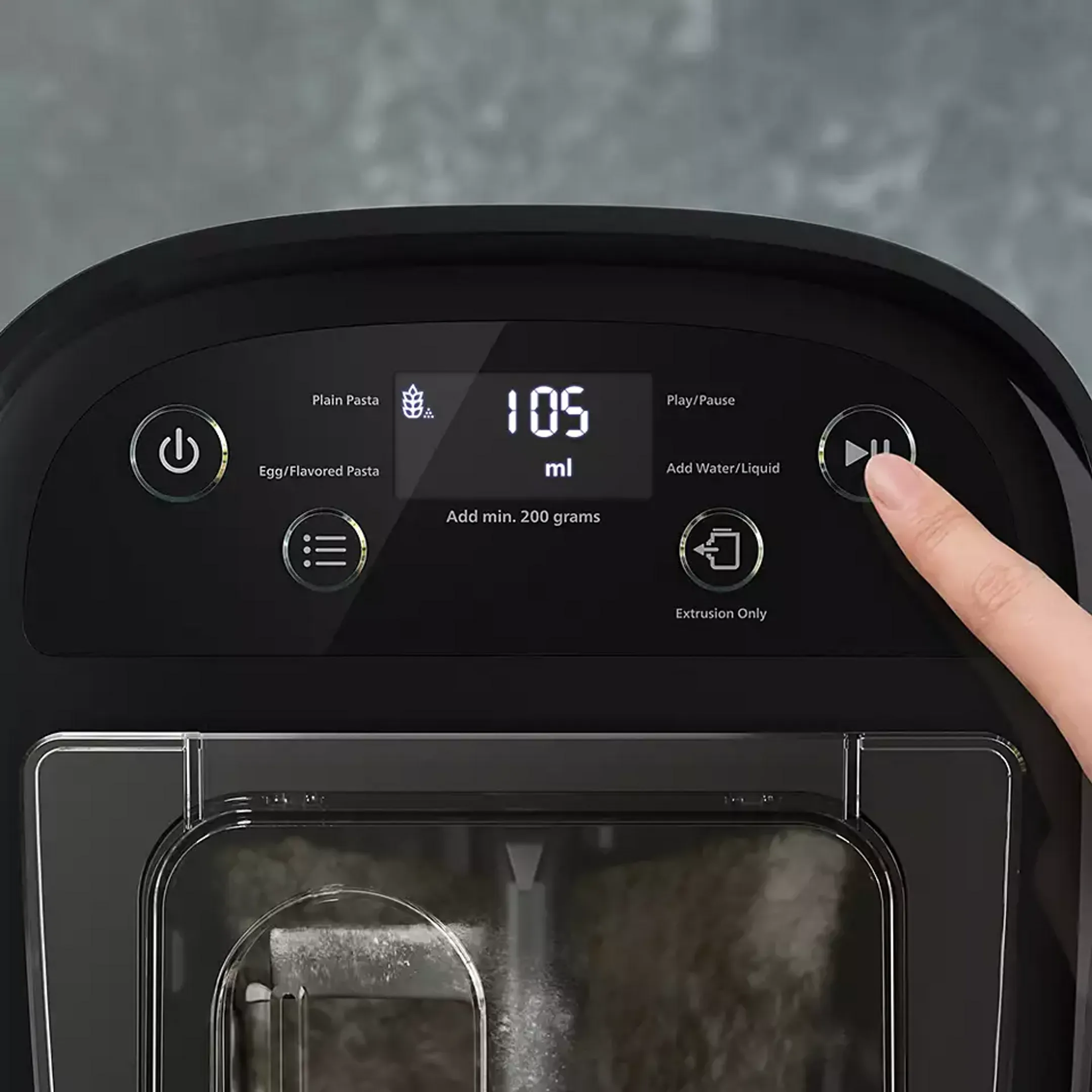 Philips Automatische Nudelmaschine HR2665/96 - 10 Formen - Schwarz image