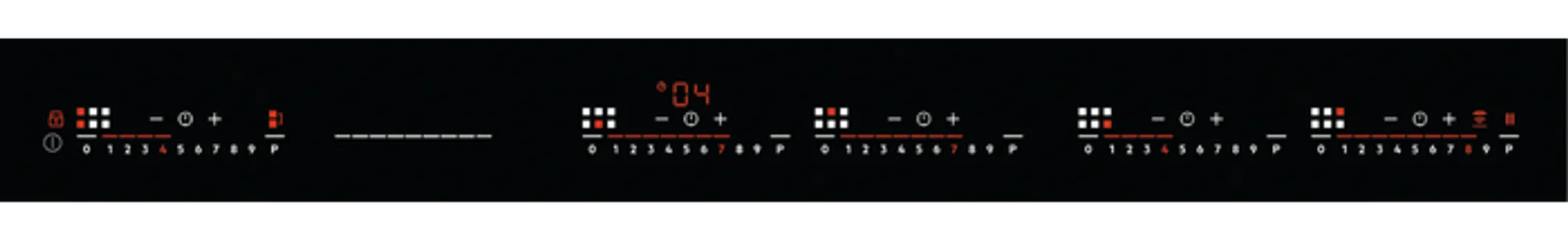 AEG Taque induction 80 cm Série 8000 Totalflex - IKK86681FB image