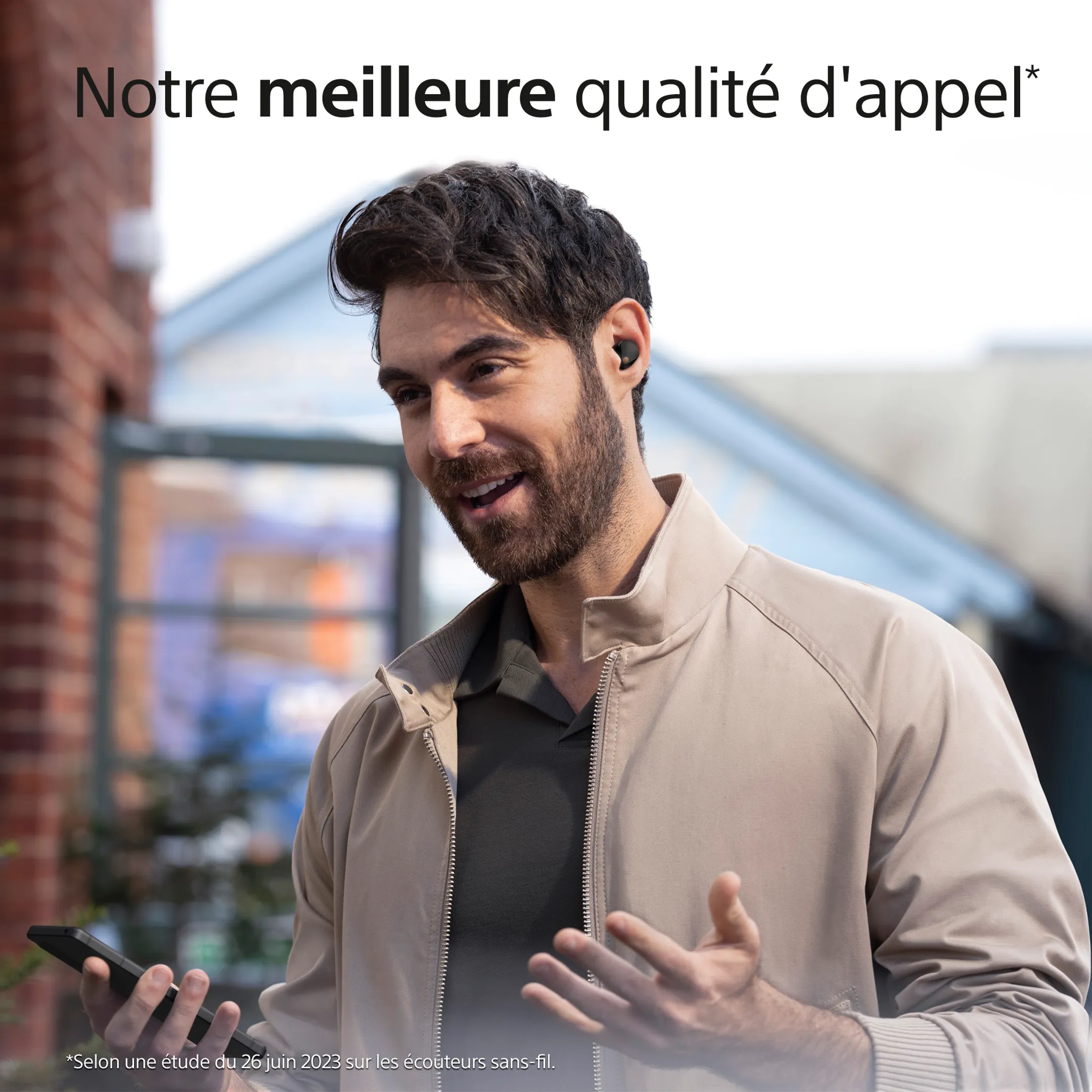 Sony Ecouteurs sans fil WF-1000XM5B - Noir image