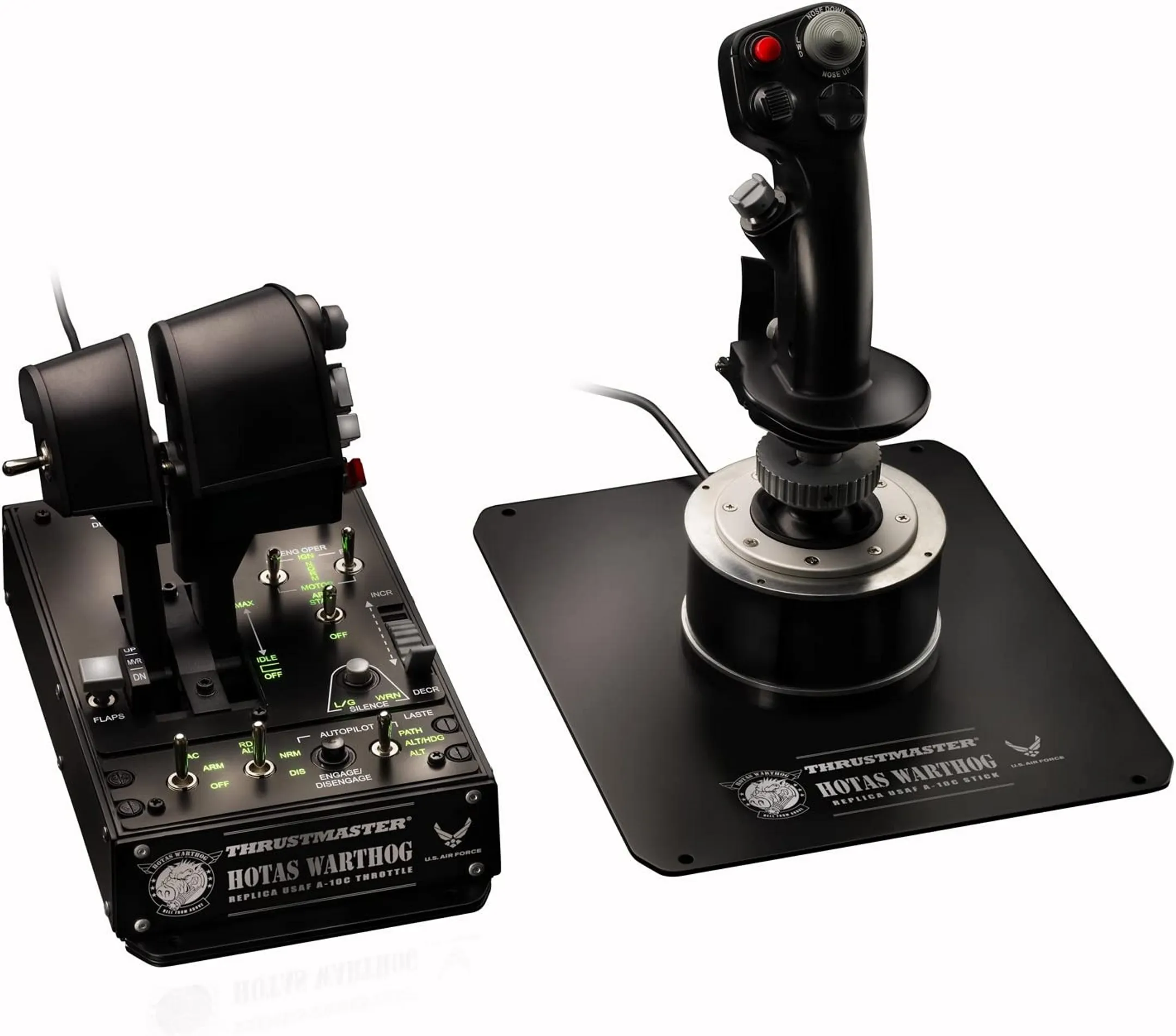 Joystick & Manette de Gaz Hotas Warthog - Noir