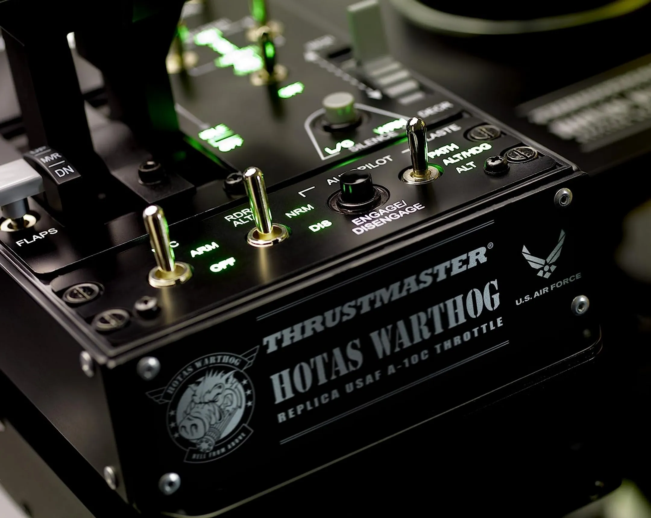 Thrustmaster Joystick & Throttle Hotas Warthog - Black image