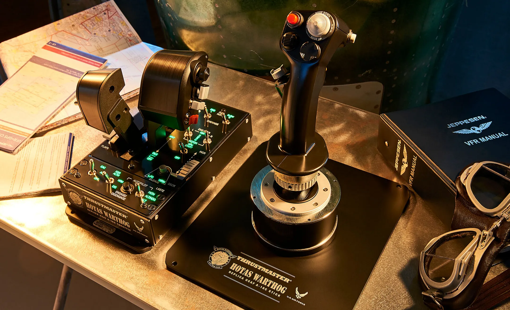 Thrustmaster Joystick & Throttle Hotas Warthog - Black image