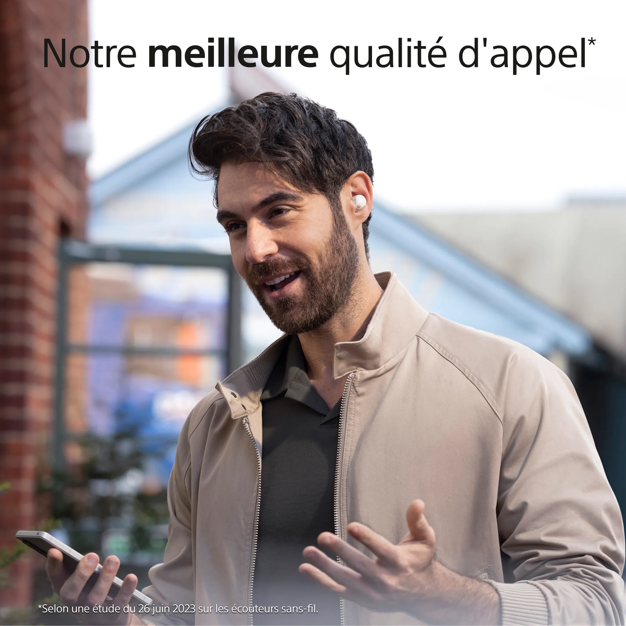 Sony Ecouteurs sans fil WF-1000XM5S - Gris image