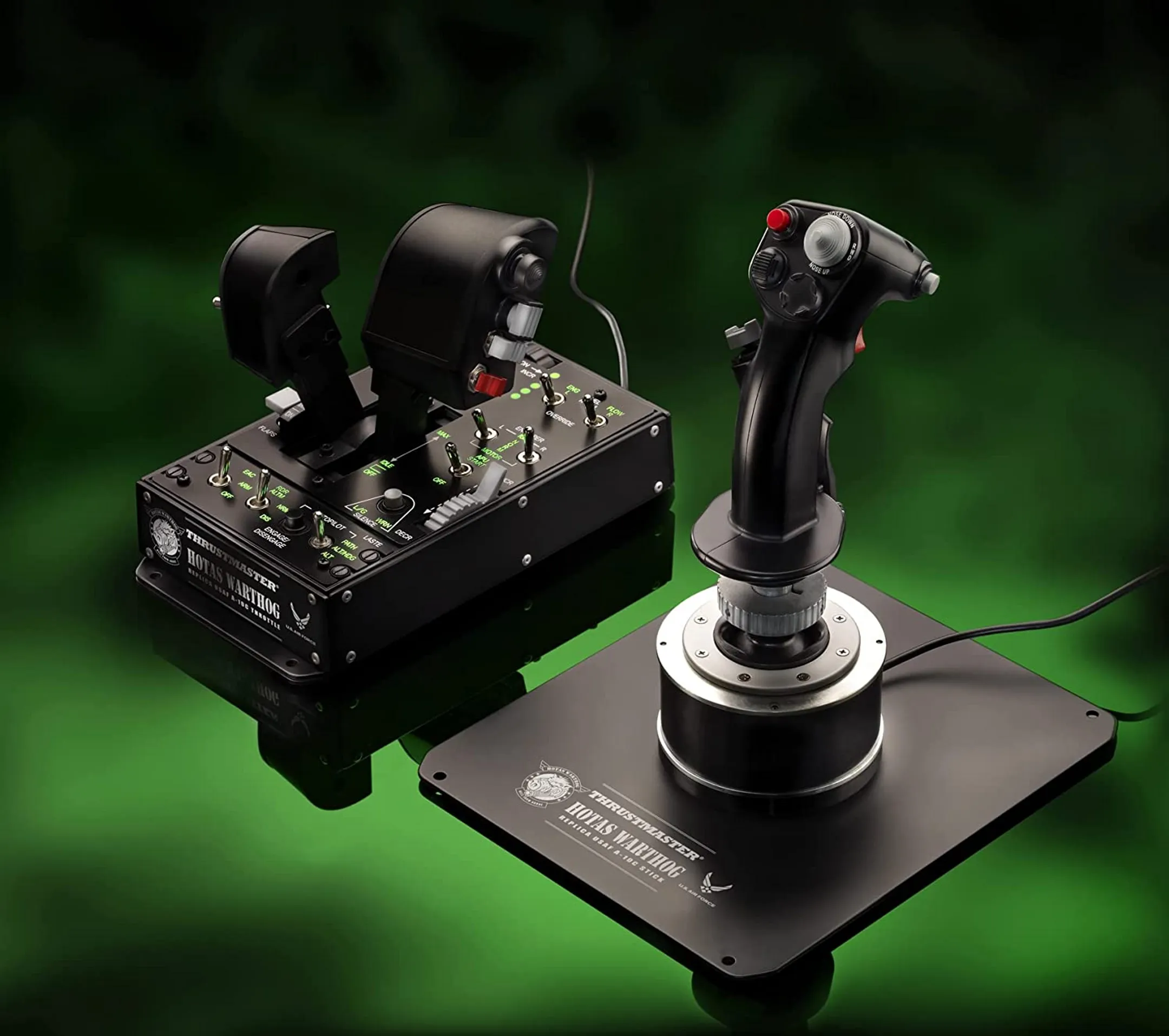 Thrustmaster Joystick & Throttle Hotas Warthog - Black image