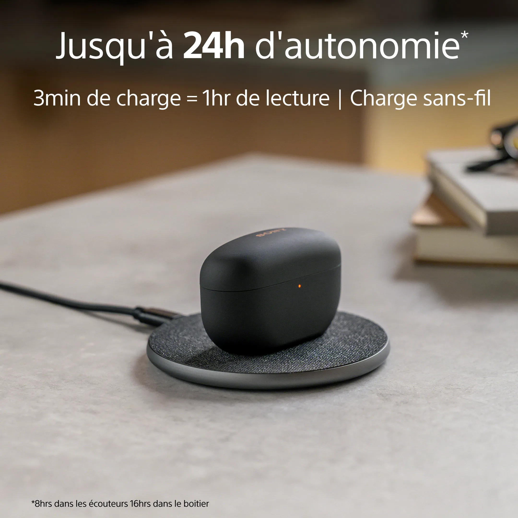 Sony Ecouteurs sans fil WF-1000XM5B - Noir image