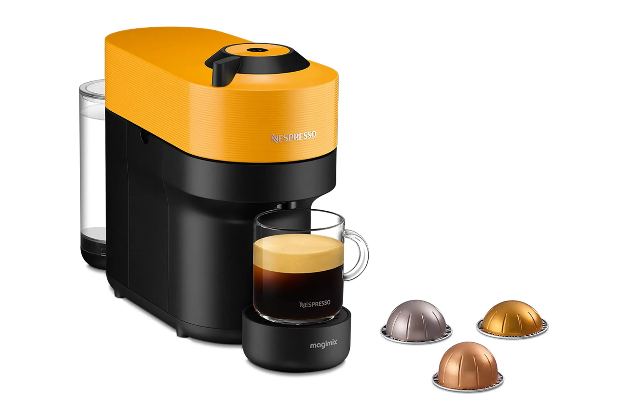 Machine à café Nespresso Vertuo Pop - Jaune