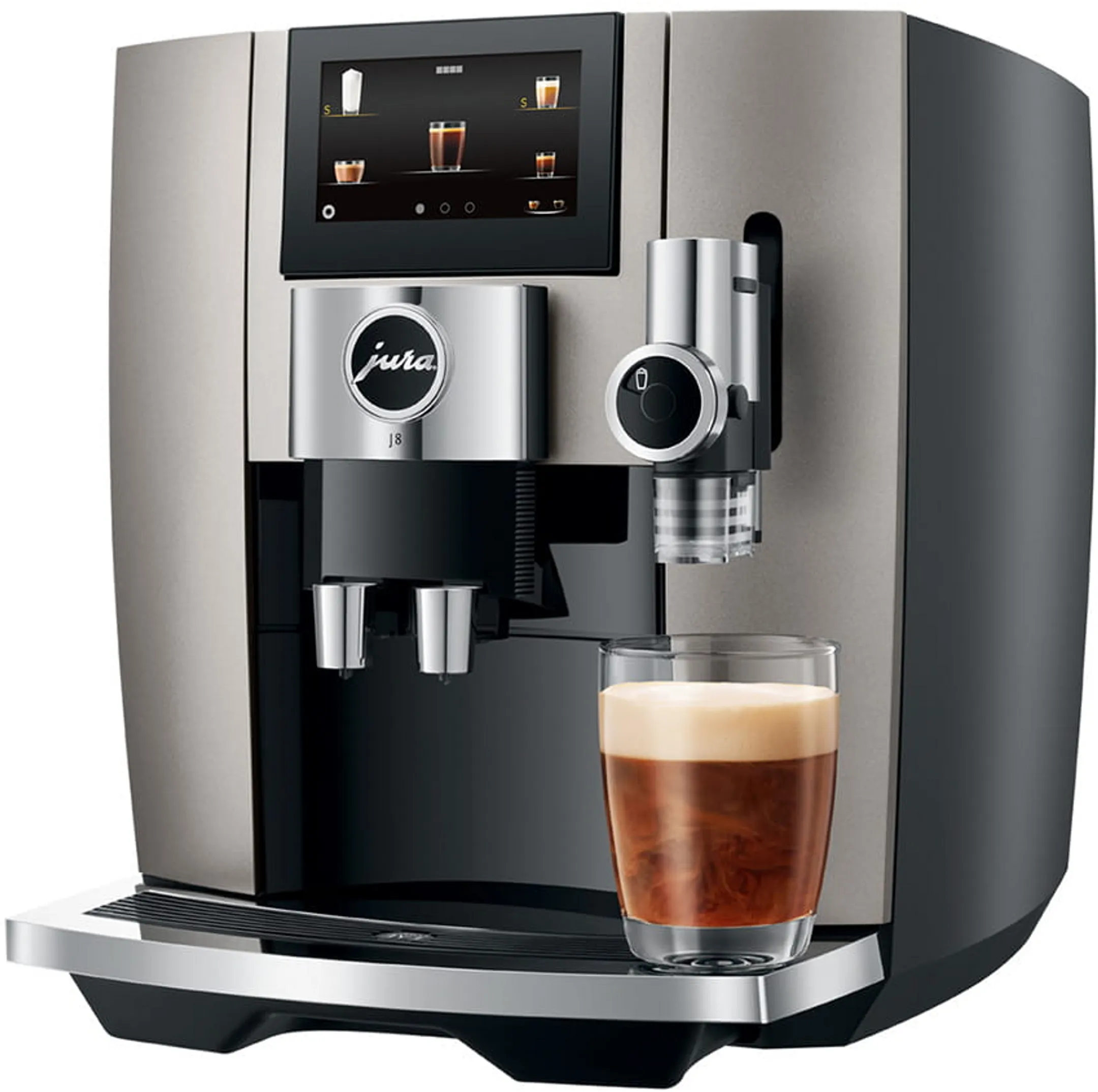 Jura Automatische Espressomaschine J8 - Midnight Silver image