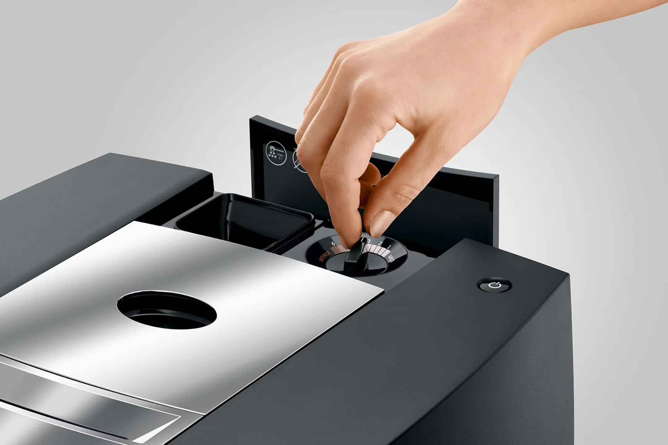 Jura Automatische Espressomaschine J8 - Midnight Silver image