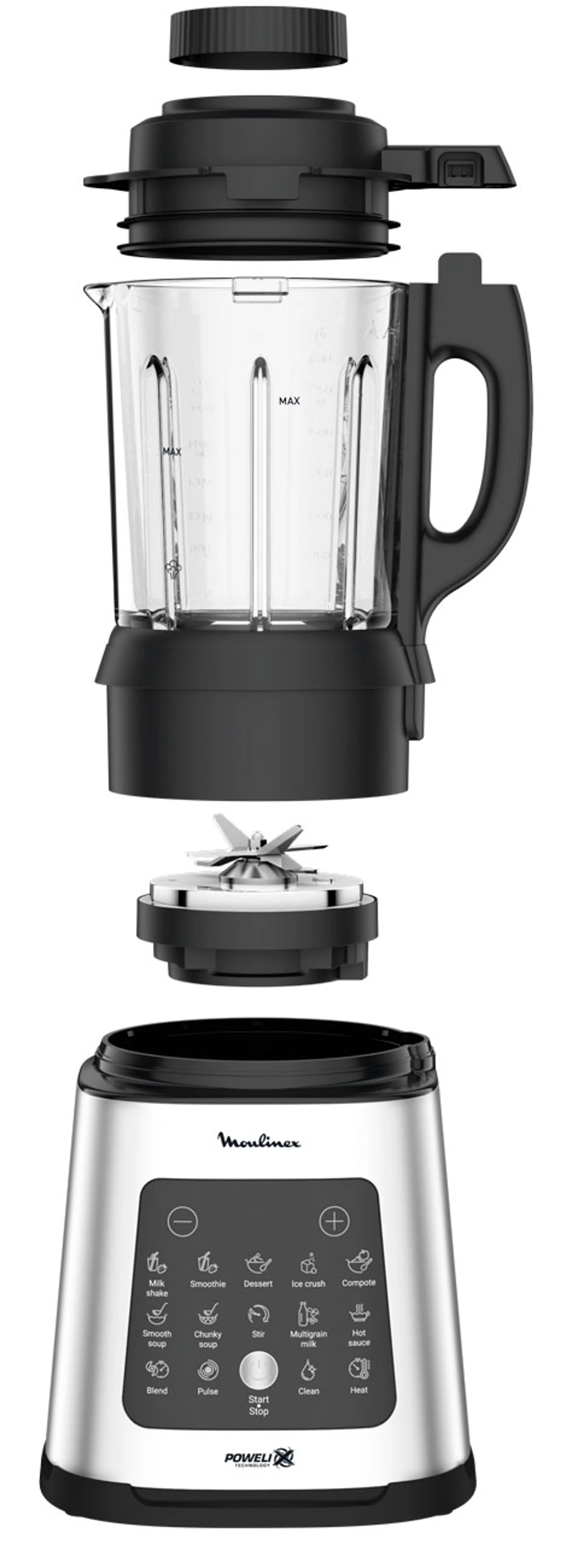 Moulinex Blender Perfectmix Cook LM835D10 image