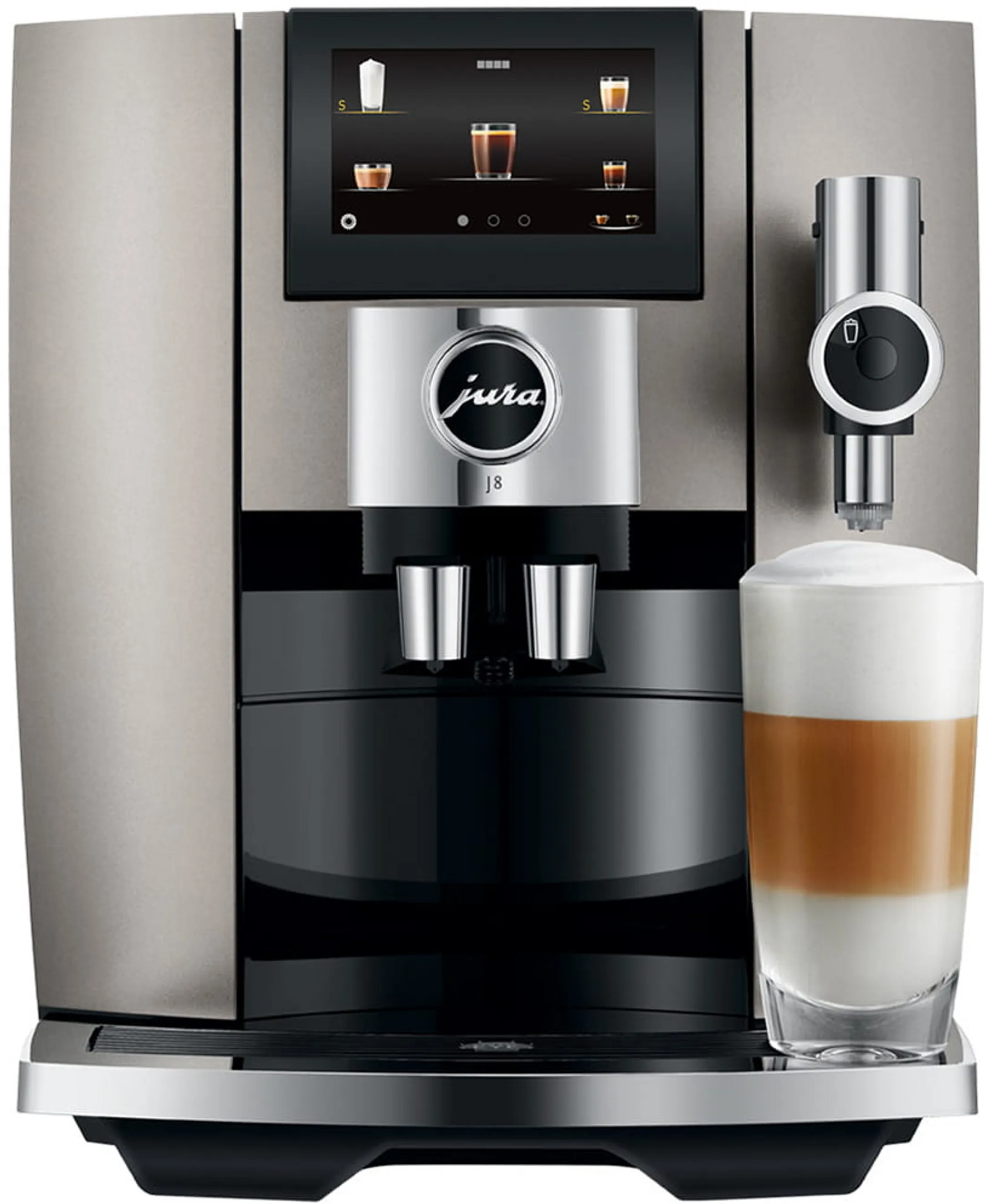 Machine à expresso automatique J8 - Midnight Silver