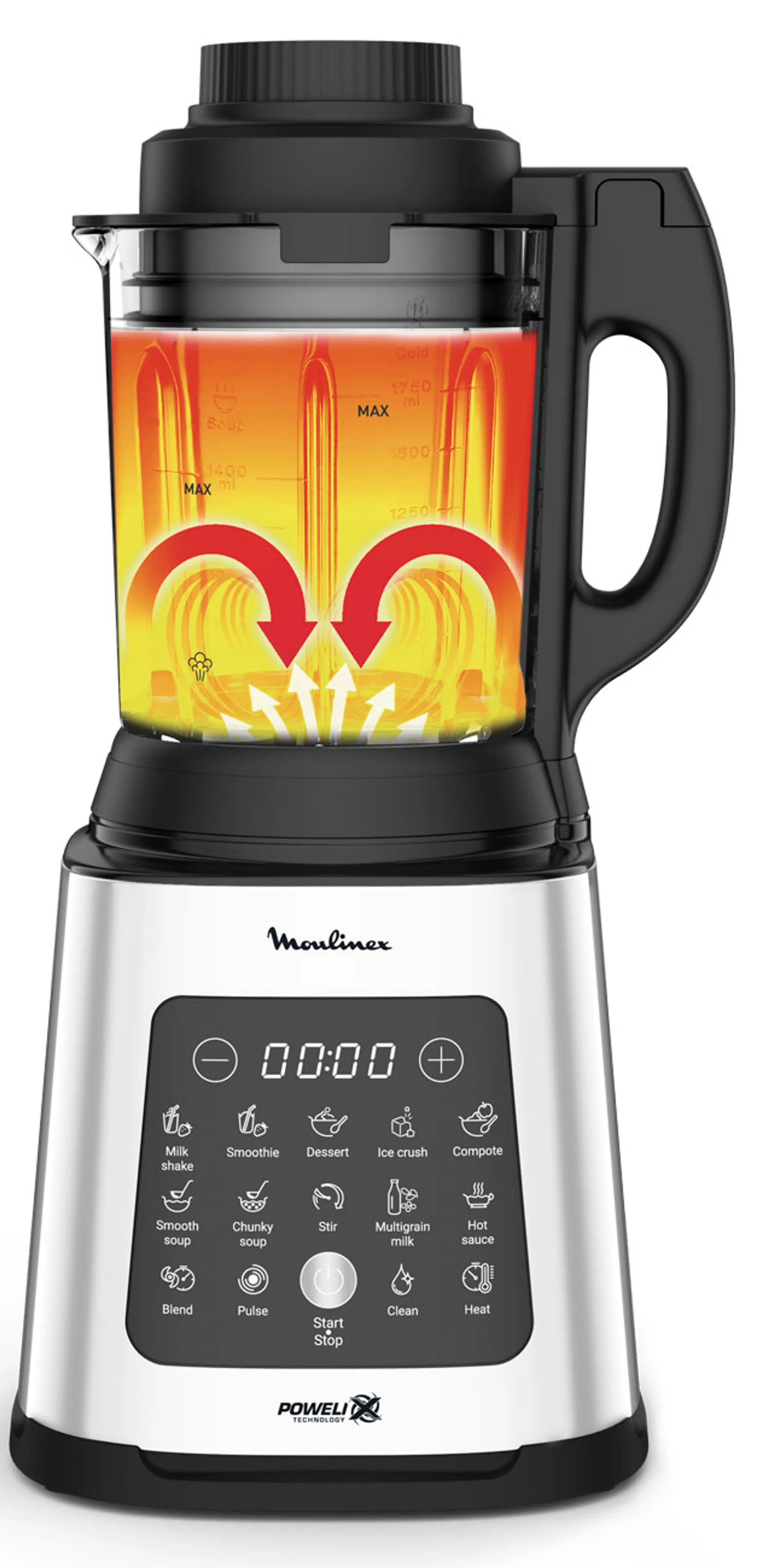 Moulinex Blender Perfectmix Cook LM835D10 image