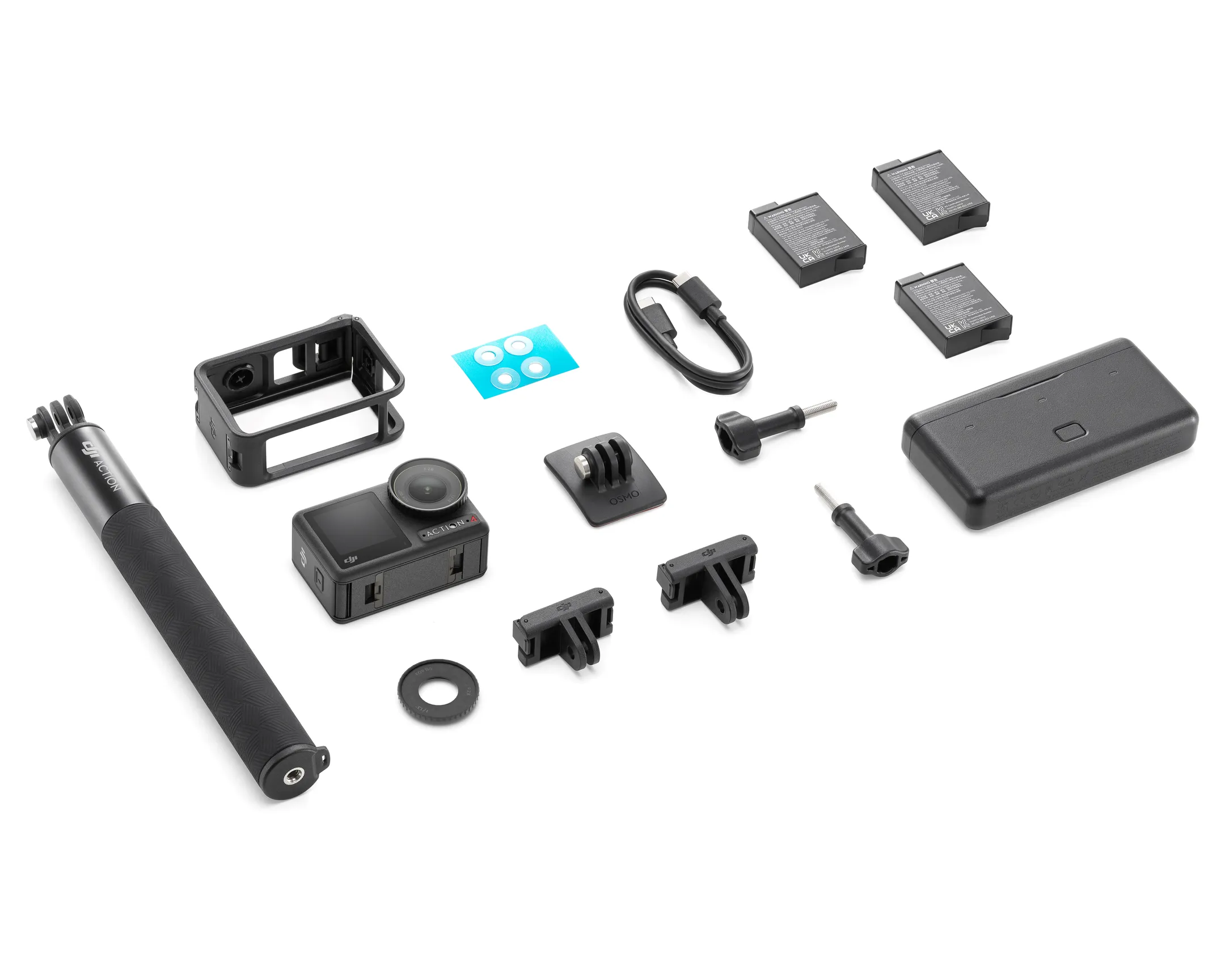DJI Caméra Sport Osmo Action 4 Bundle Aventure - Noir image