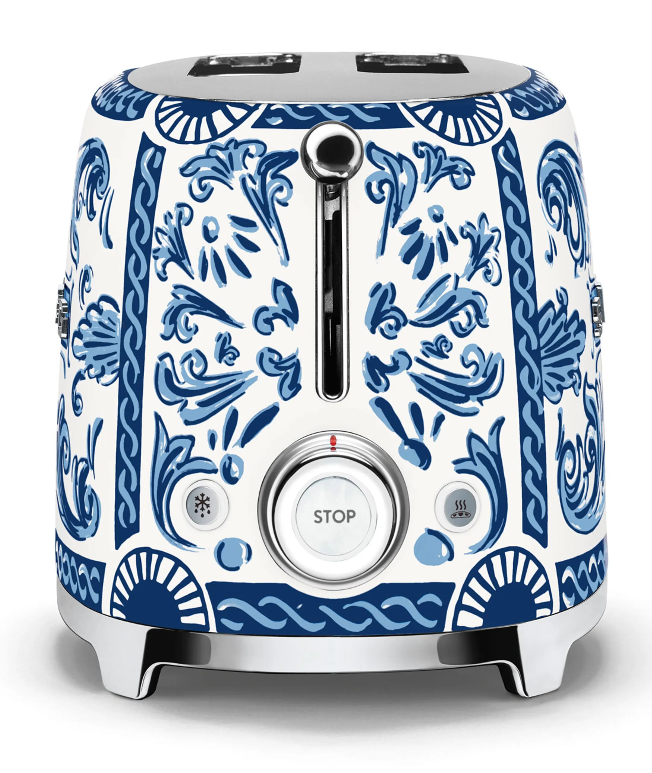 Smeg Toaster TSF01DGBEU - Edition Dolce & Gabbana Blu Mediterraneo image