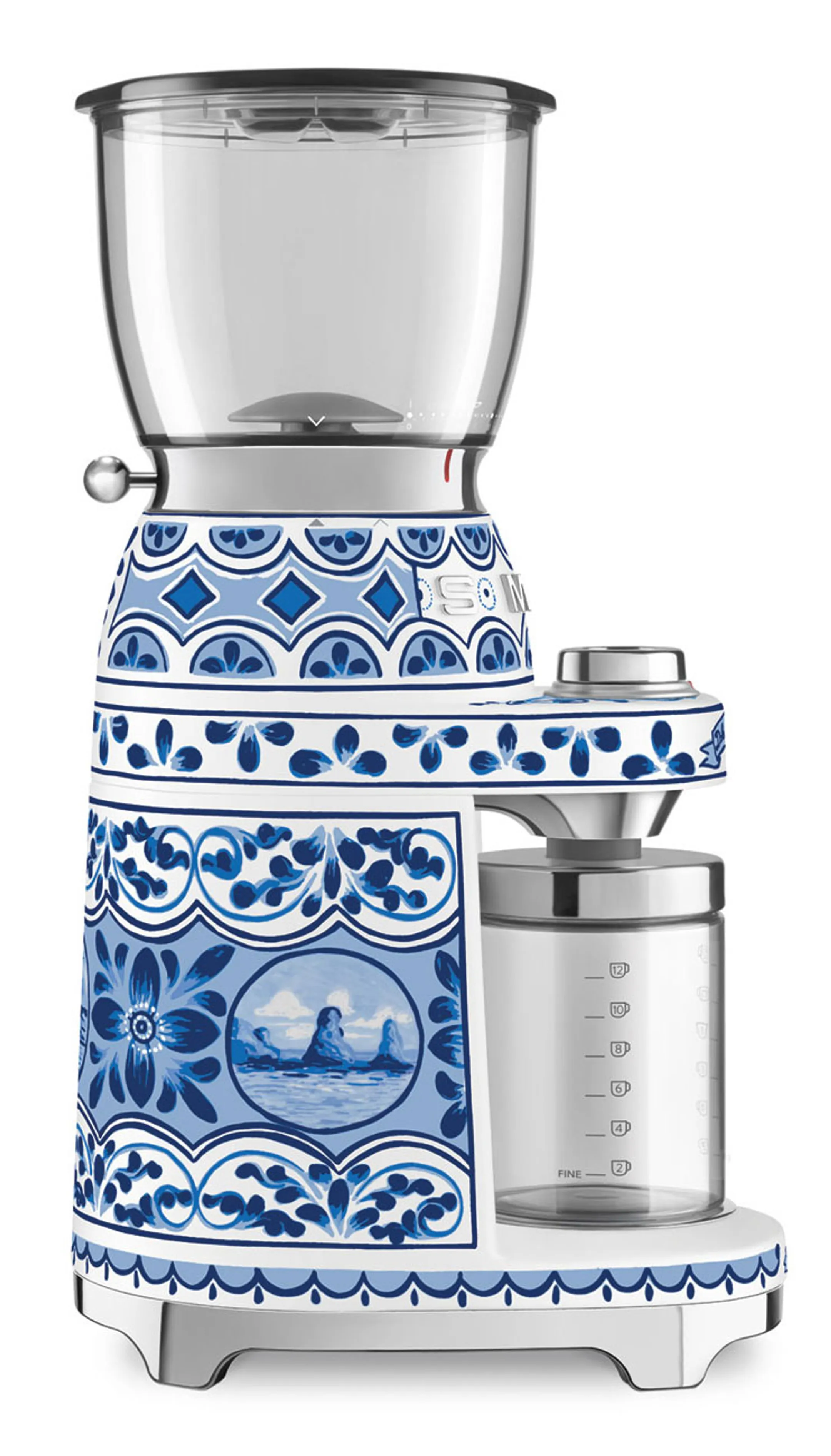 Smeg Moulin à café CGF01DGBEU - Edition Dolce & Gabbana Blu Mediterraneo image