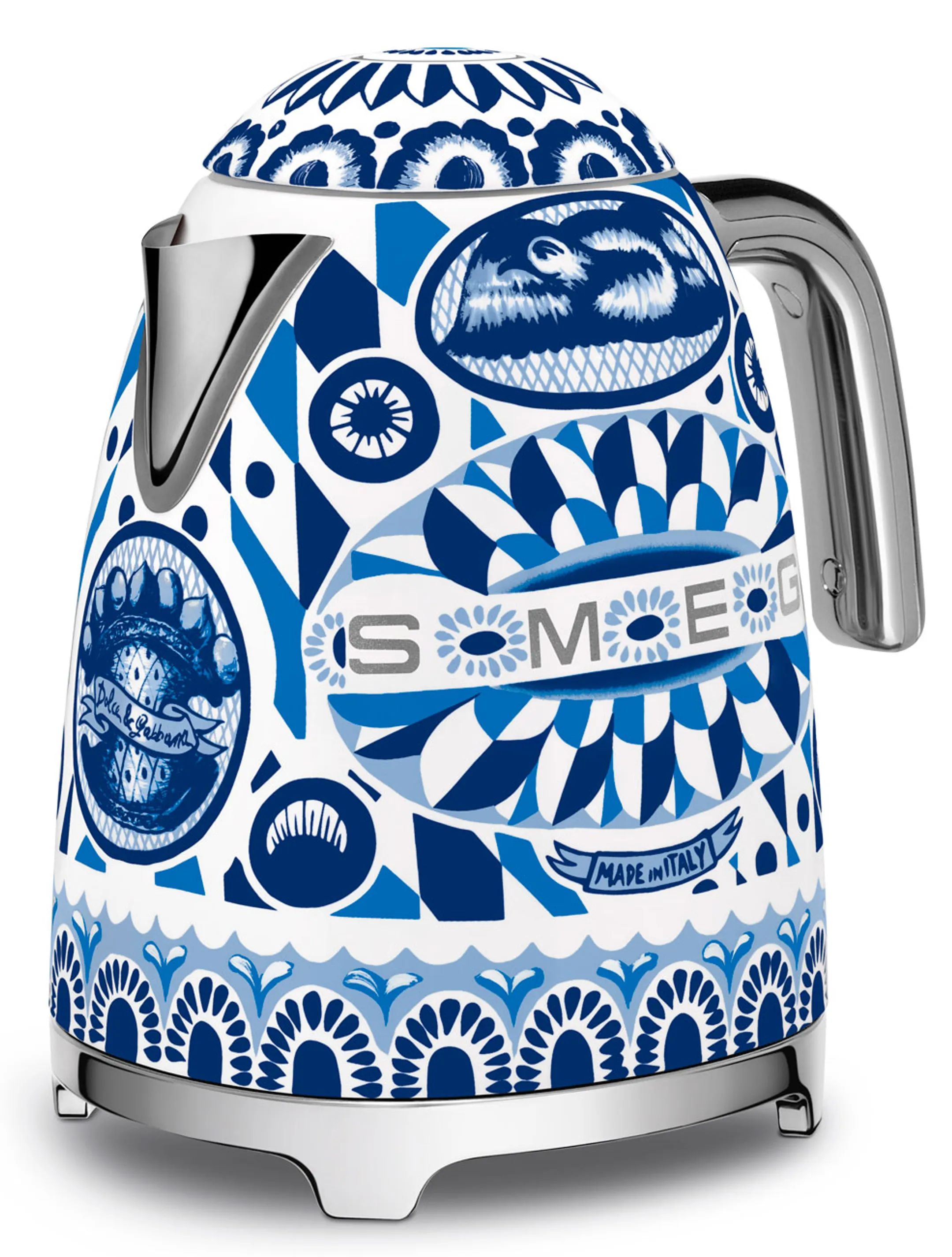 Smeg Kettle KLF03DGBEU Dolce & Gabbana Edition - Blu Mediterraneo image