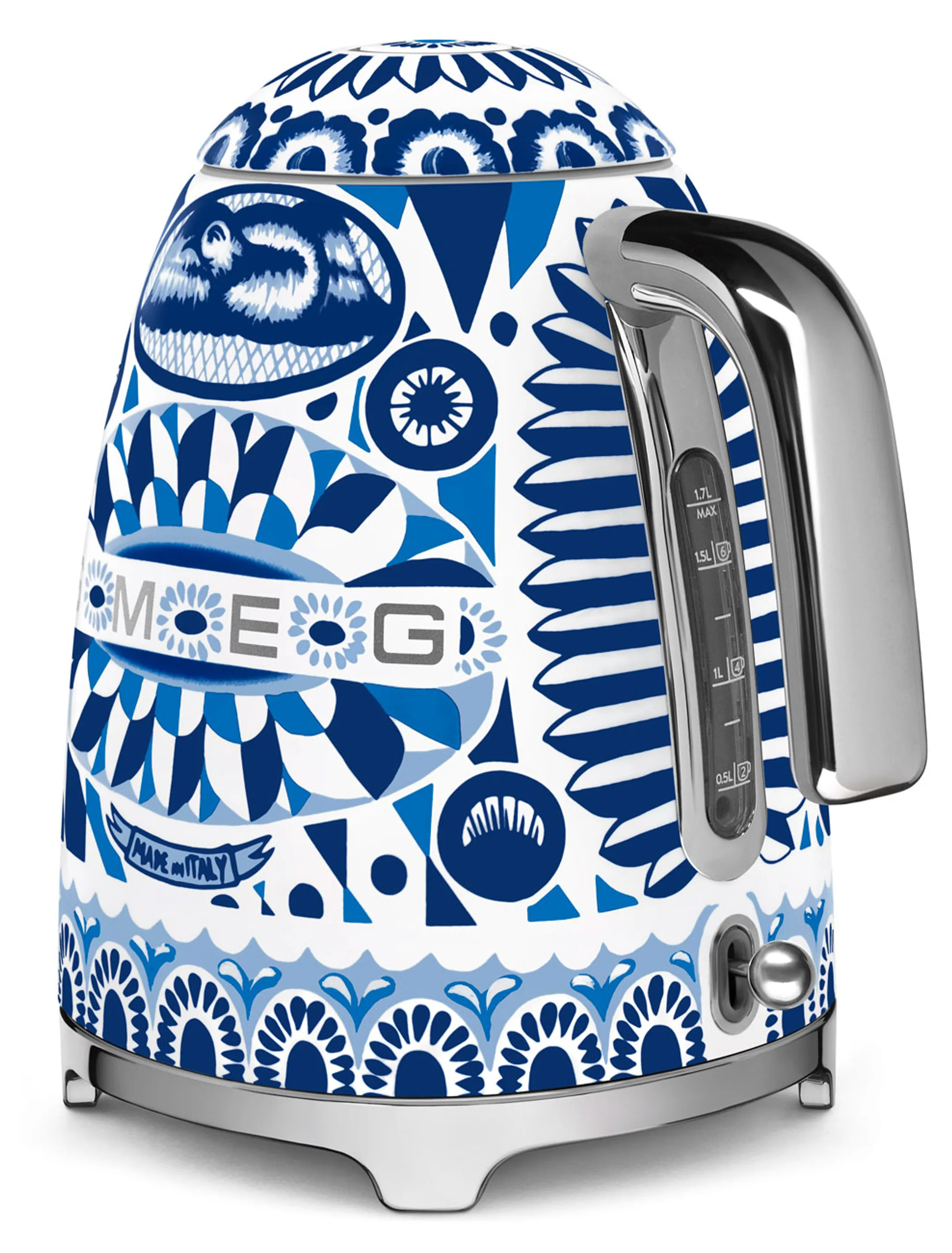 Smeg Kettle KLF03DGBEU Dolce & Gabbana Edition - Blu Mediterraneo image
