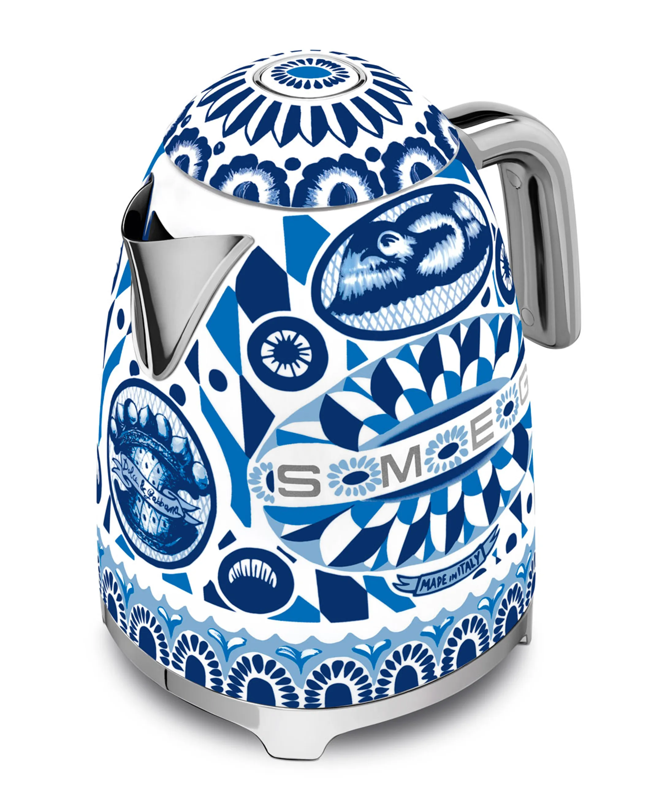 Smeg Kettle KLF03DGBEU Dolce & Gabbana Edition - Blu Mediterraneo image