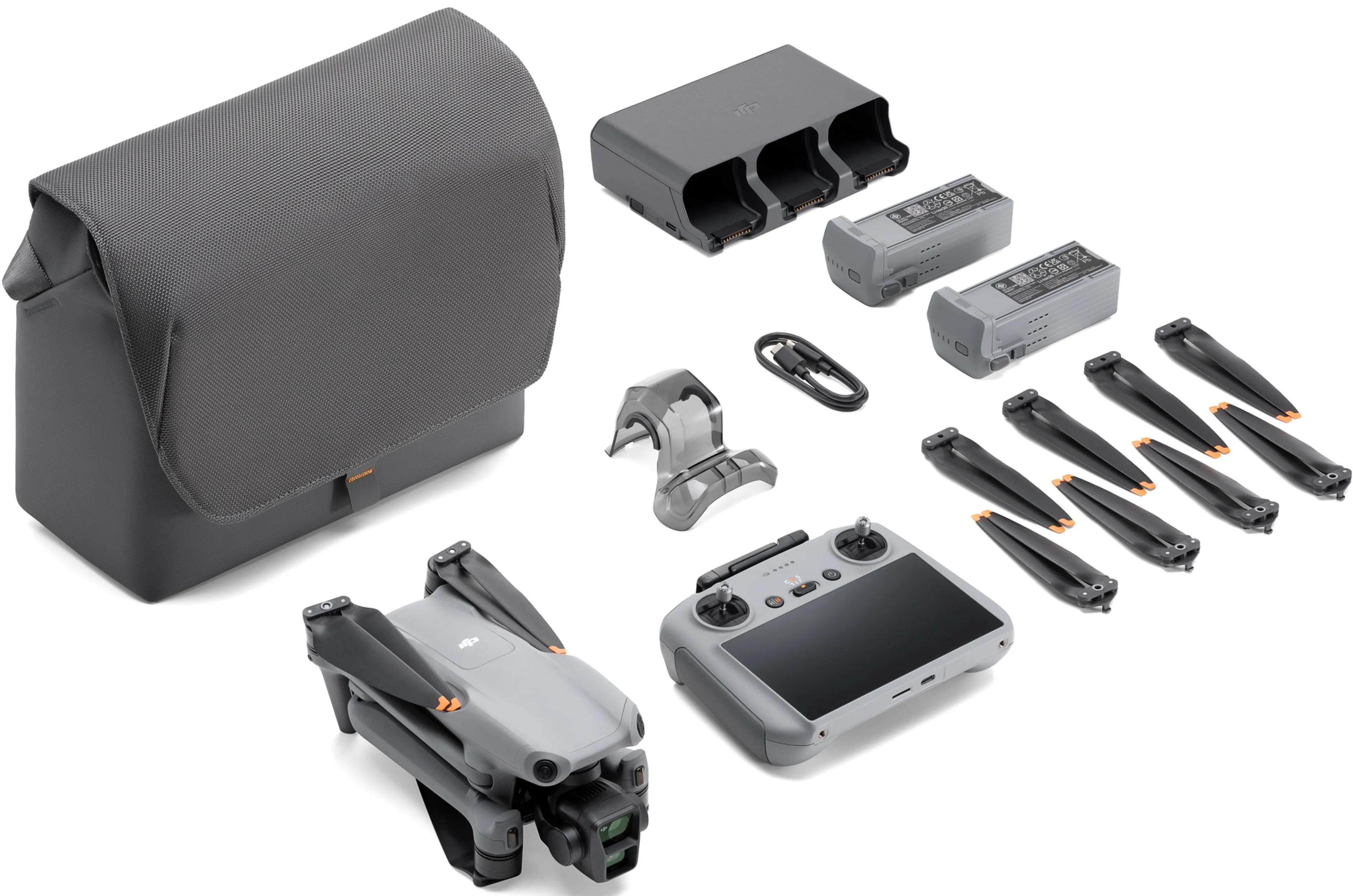 DJI Drone Air 3 Fly More Combo & RC-2 | Hii international