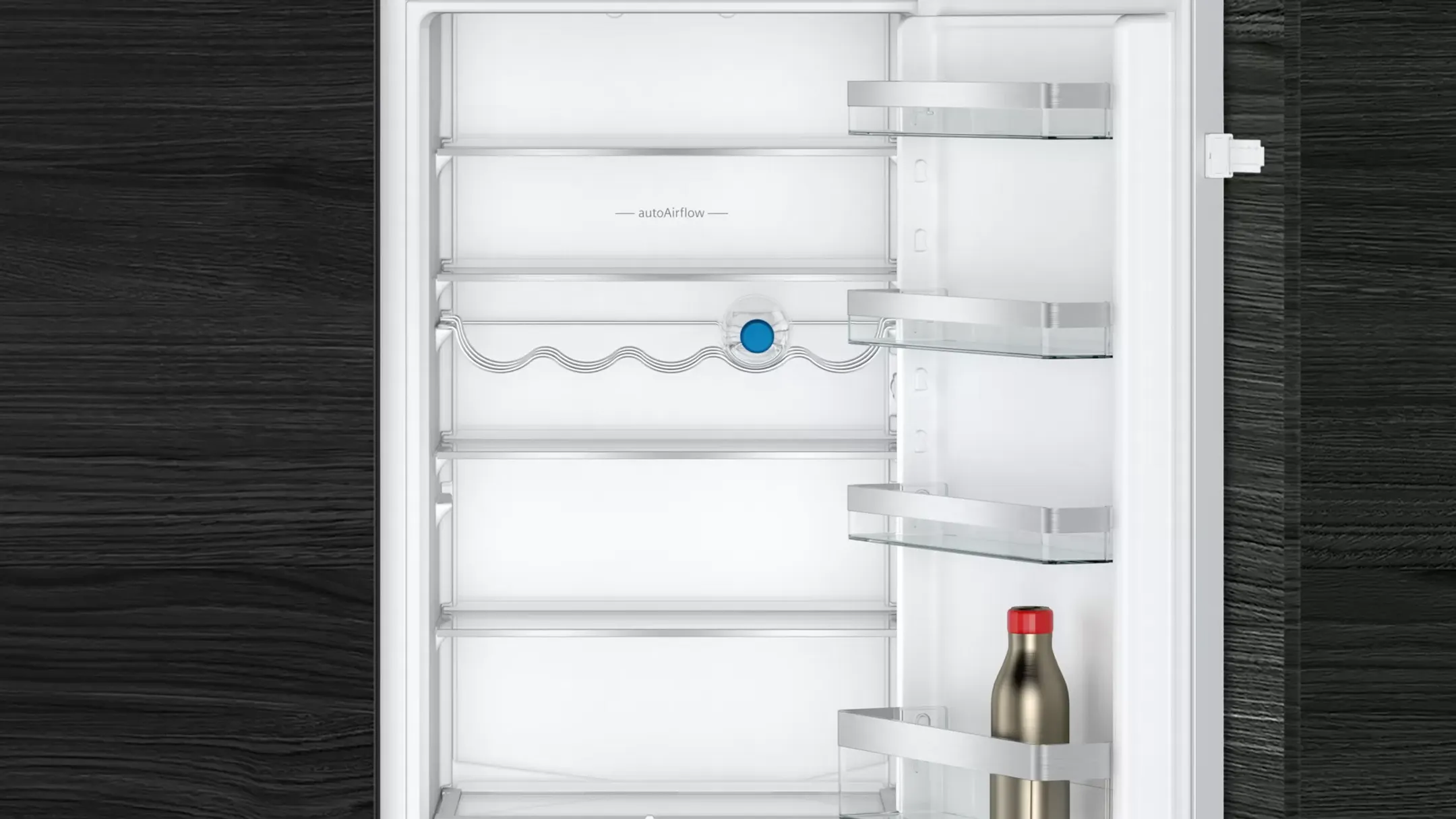 Siemens iQ300 Bottom-mount fridge-freezer combo KI87VVSE0 image