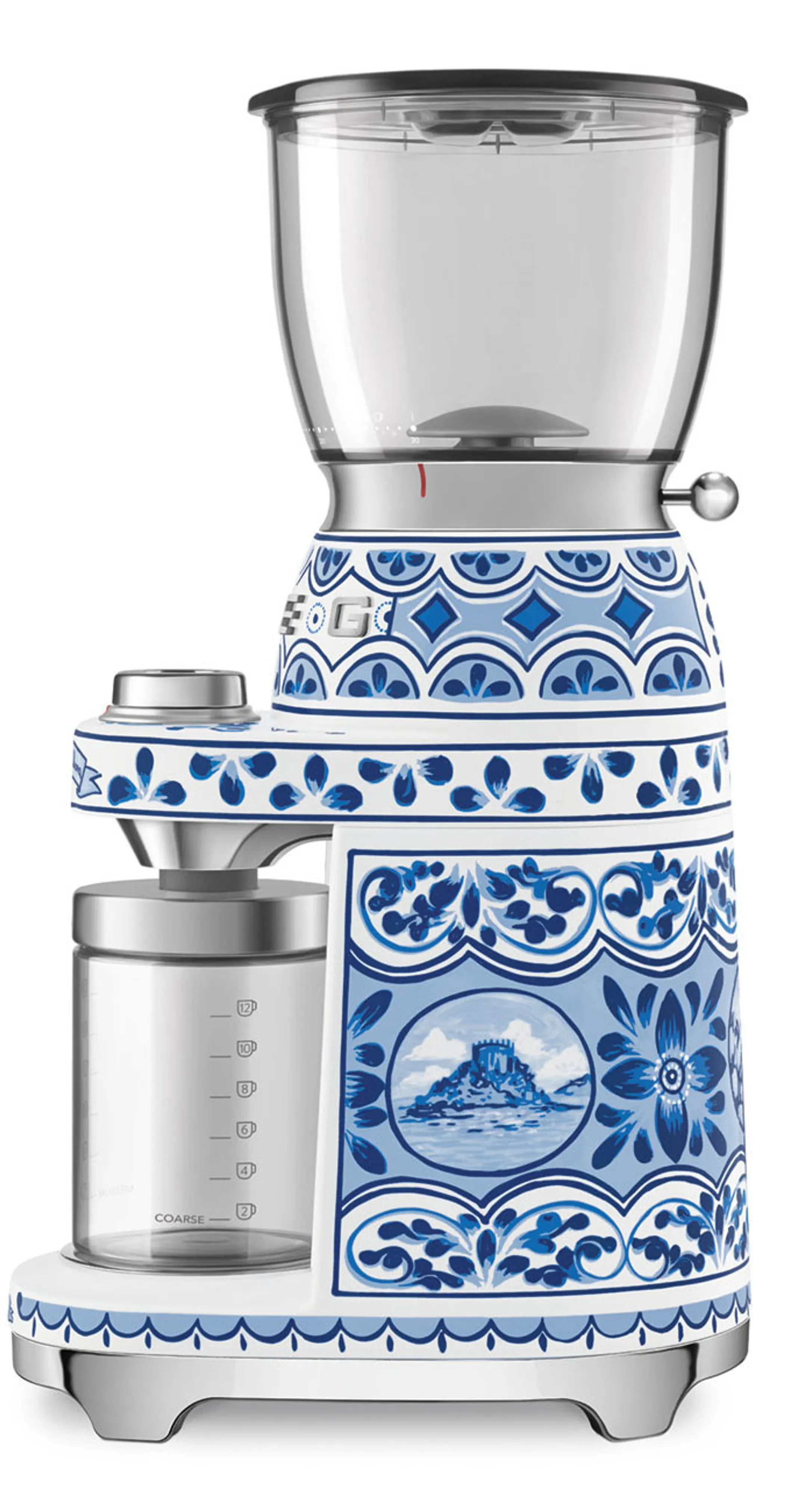 Smeg Moulin à café CGF01DGBEU - Edition Dolce & Gabbana Blu Mediterraneo image