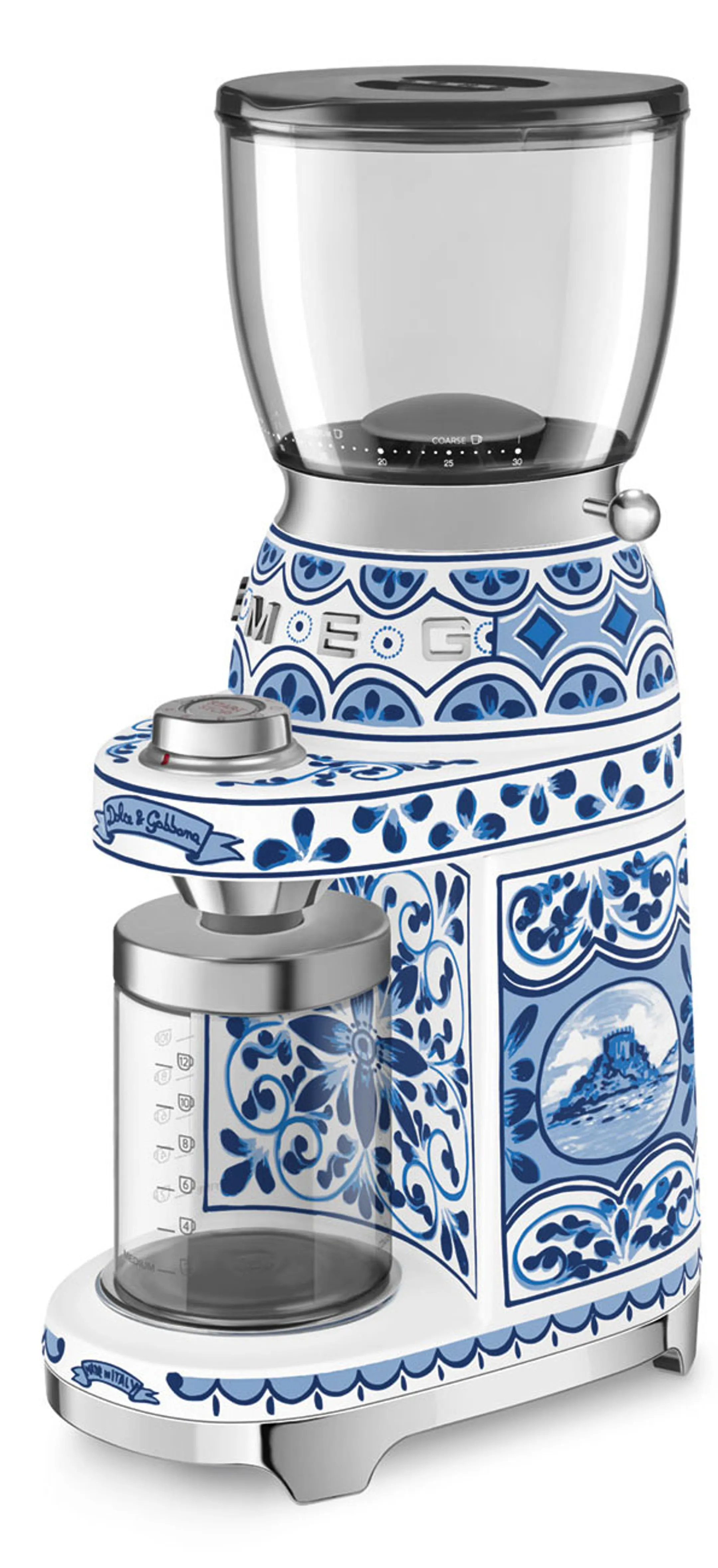 Smeg Moulin à café CGF01DGBEU - Edition Dolce & Gabbana Blu Mediterraneo image
