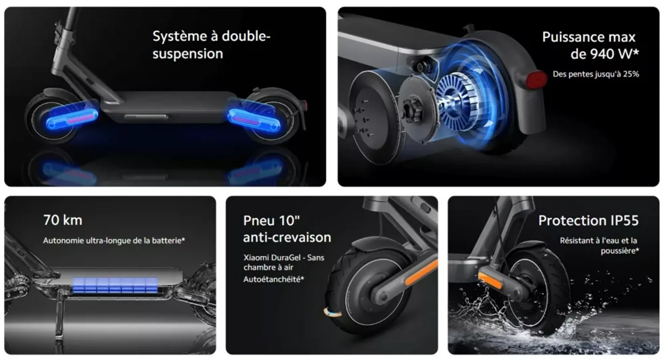 Xiaomi Trottinette électrique Scooter 4 Ultra - Noir image