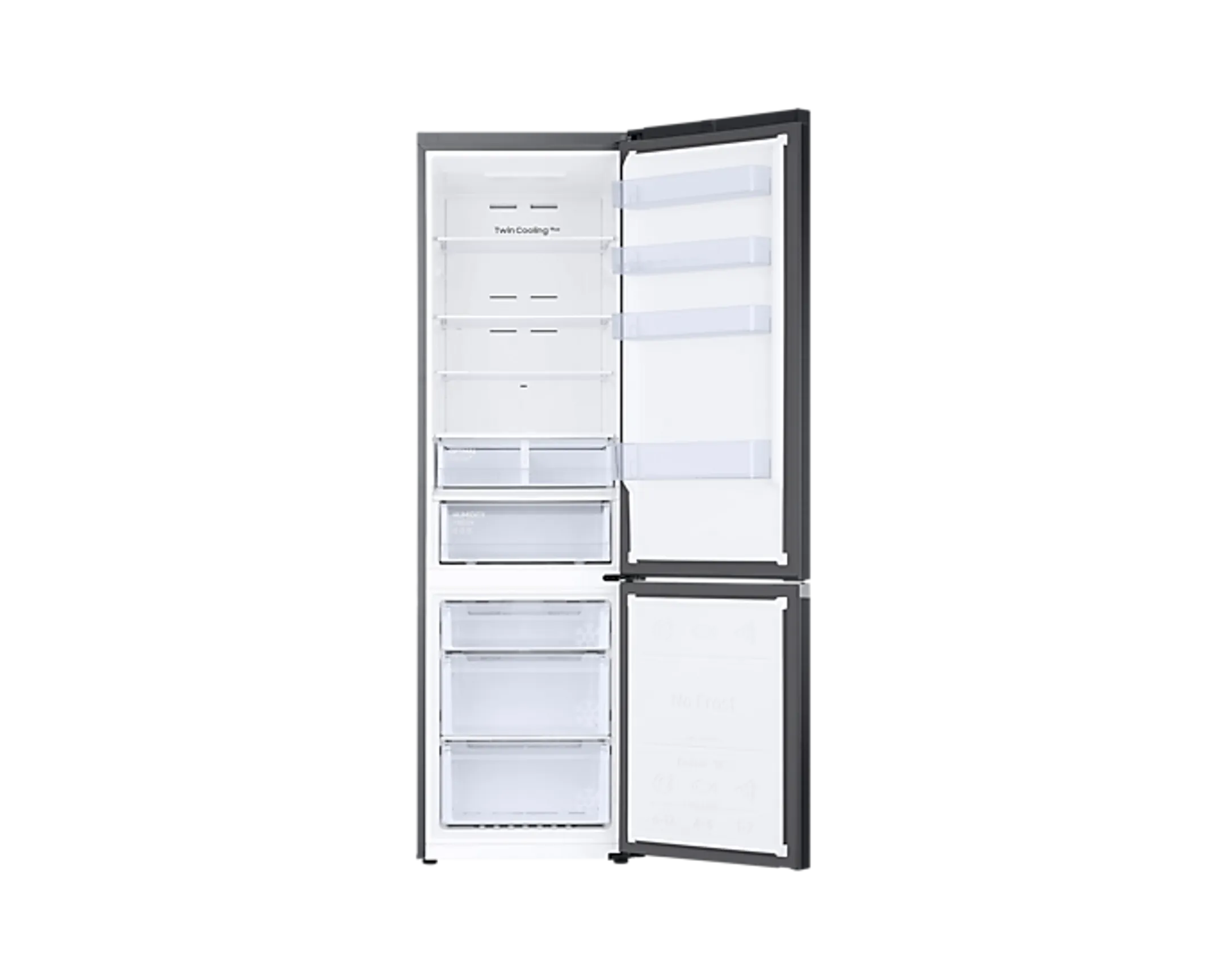 Samsung RB38C607AB1/EF WiFi Combination Fridge Freezer - Black image