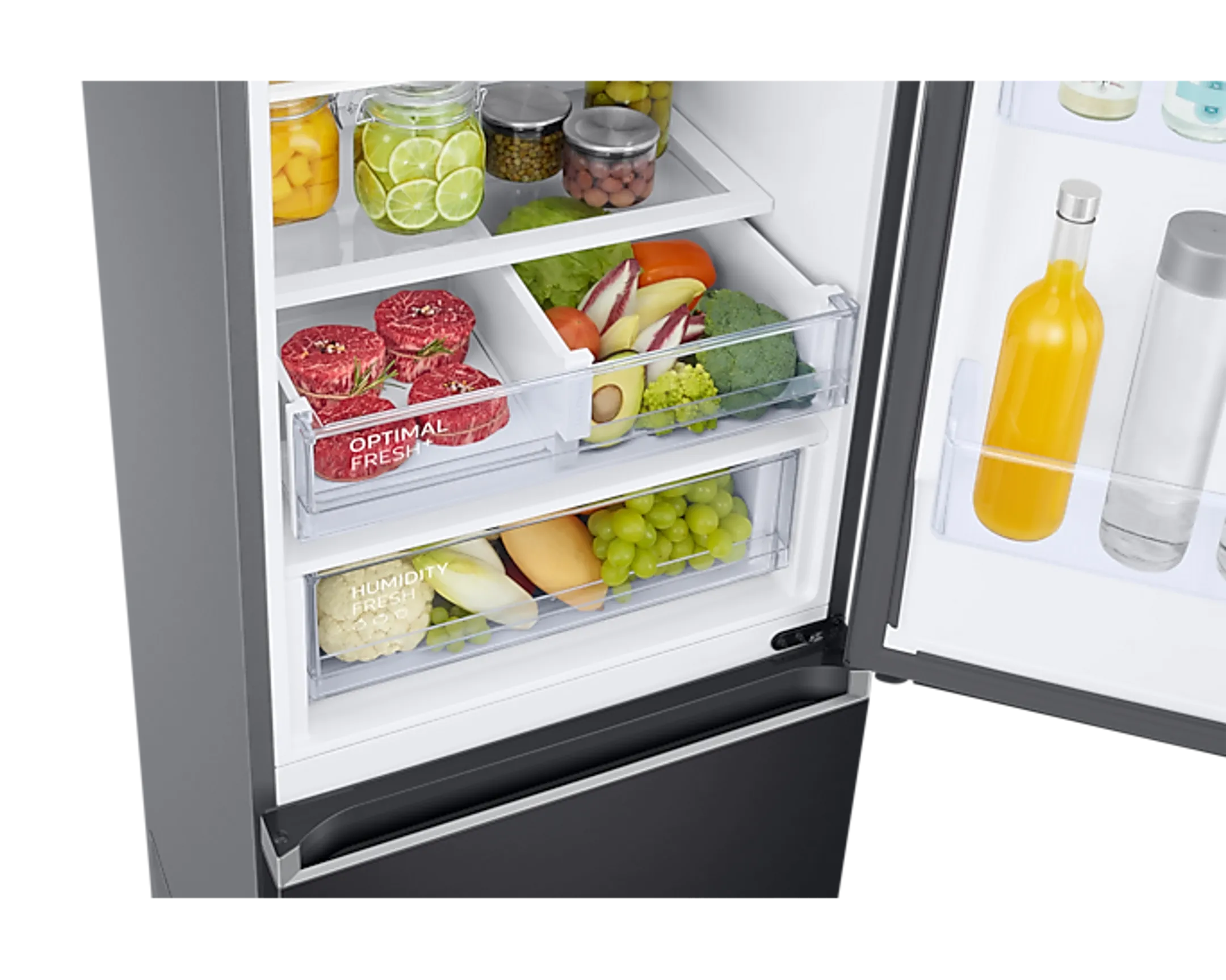 Samsung RB38C607AB1/EF WiFi Combination Fridge Freezer - Black image