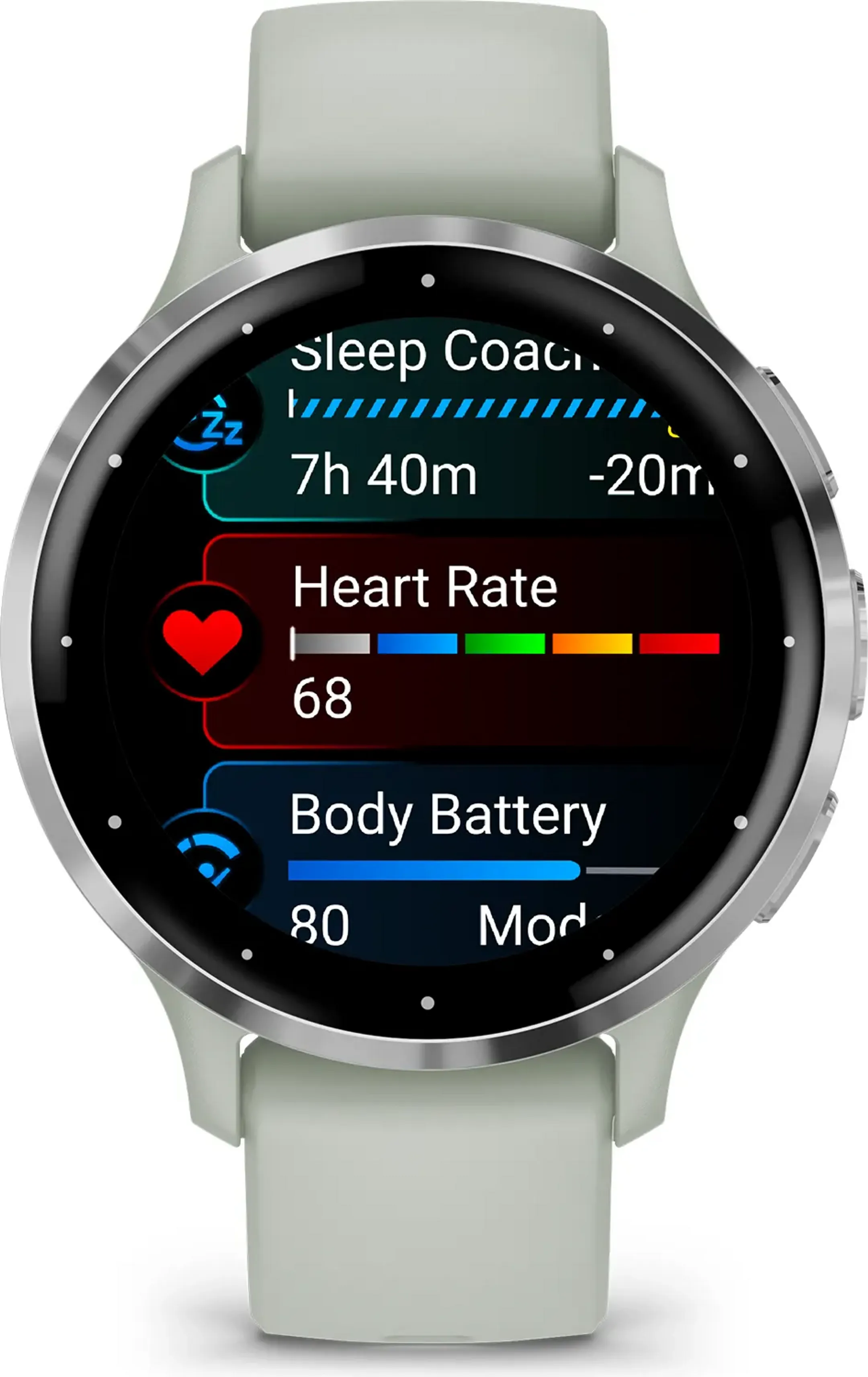 Garmin Smartwatch Venu 3s - 41mm - Sage green image