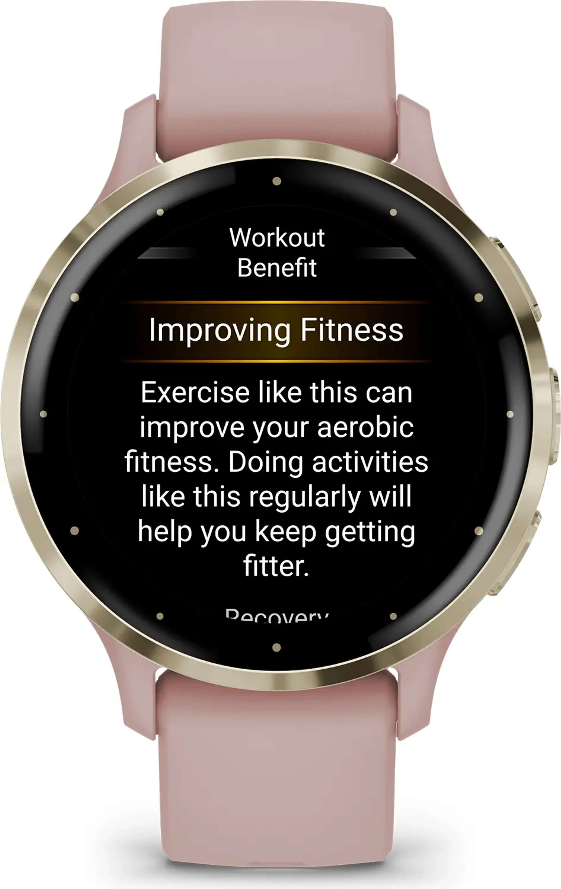 Garmin Smartwatch Venu 3s - 41mm - Dust Rose Gold image