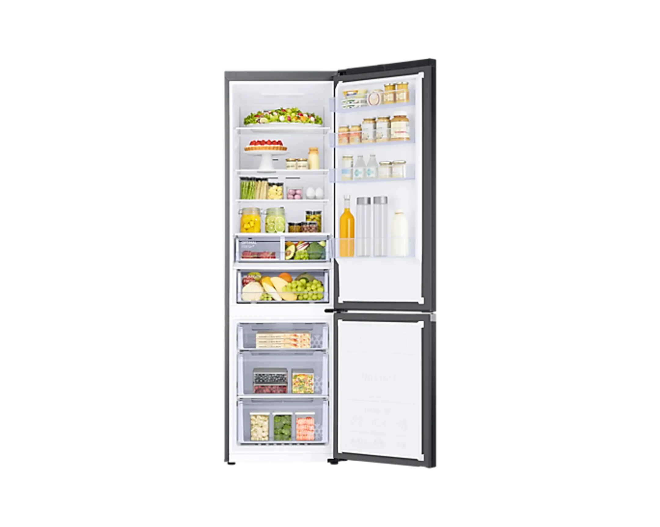 Samsung RB38C607AB1/EF WiFi Combination Fridge Freezer - Black image
